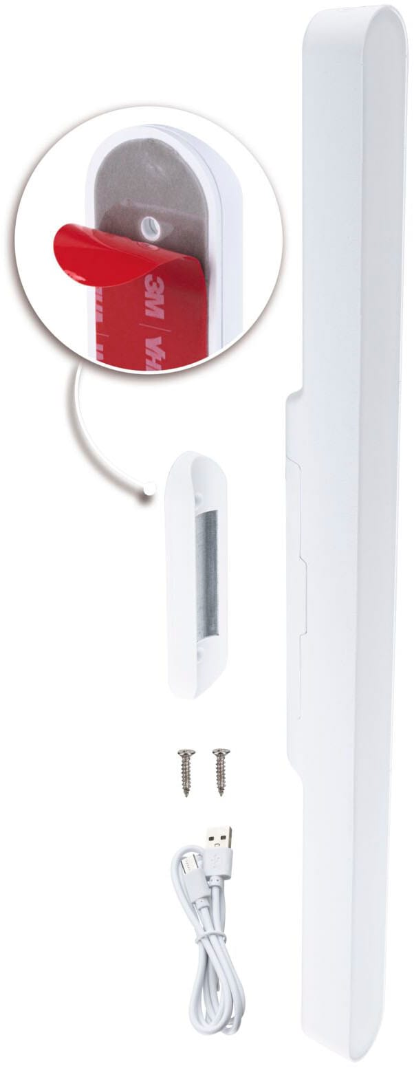 Paulmann Einbauleuchte »Mobile Möbelaufbauleuchte Atali 240lm 4000K«, 1 flammig, Leuchtmittel LED-Modul | LED fest integriert, Dimmer, Ein-/Ausschalter, USB-Ladefunktion