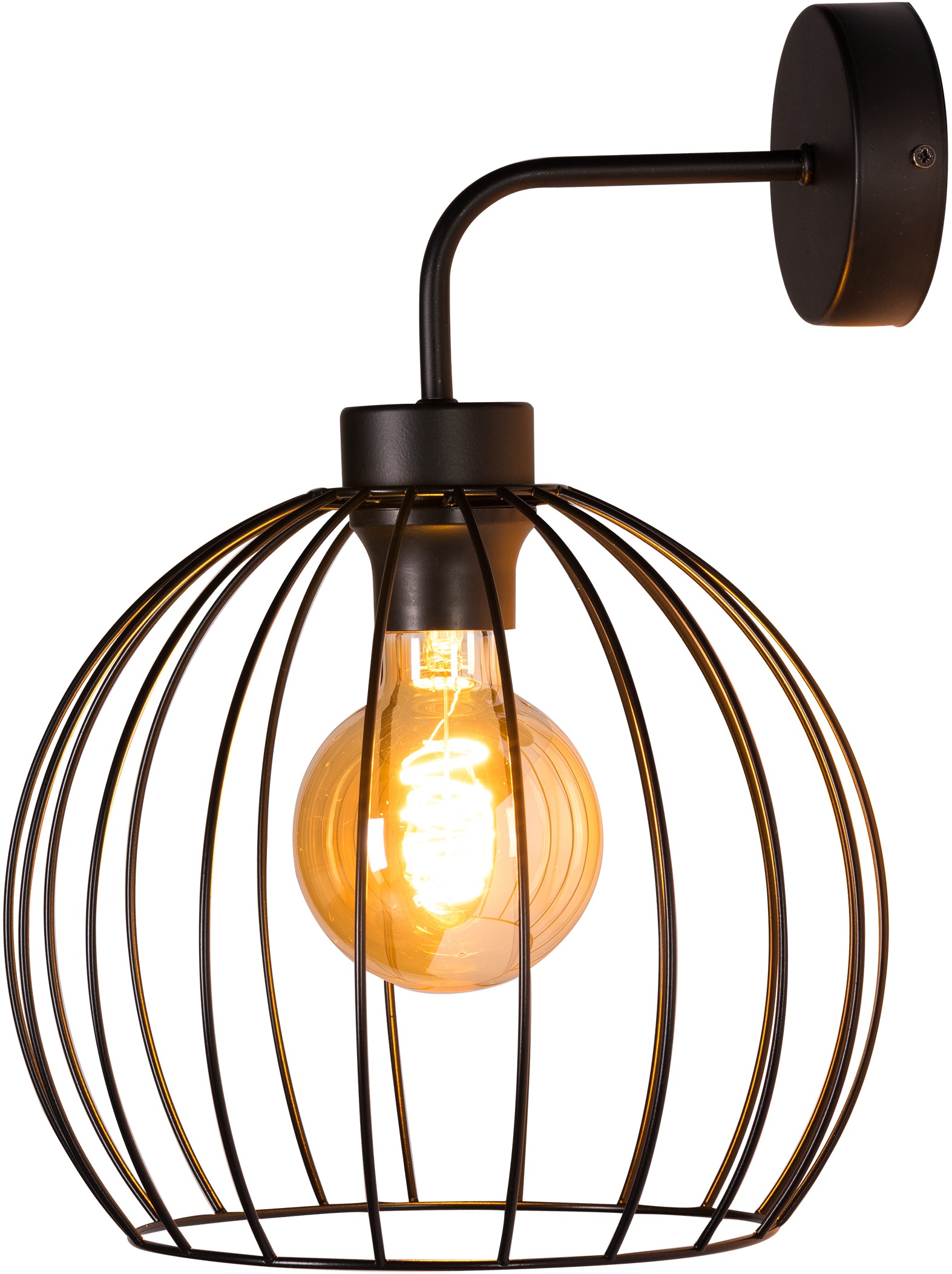 BRITOP LIGHTING Wandleuchte »Coop«, 1 flammig, Leuchtmittel E27 | ohne Leuchtmittel-Leuchtmittel wechselbar, Dekorative Leuchte aus Metall, passende LM E27 / exkl., Made in Europe