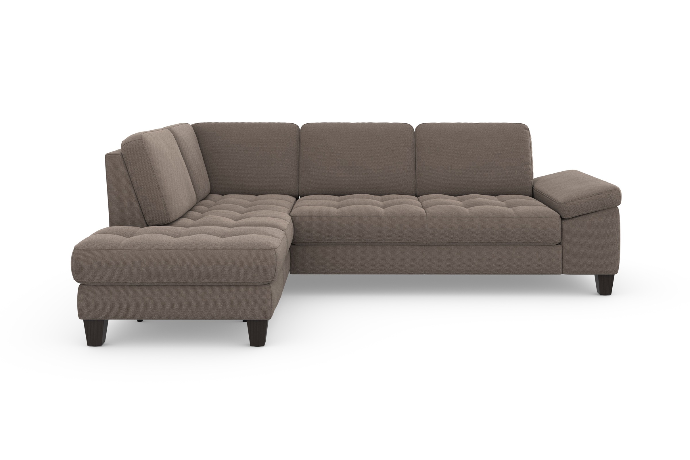 sit&more Ecksofa »Westham L-Form«, mit Ottomane, mit oder ohne Bettfunktion, Bettkasten, Verstellung