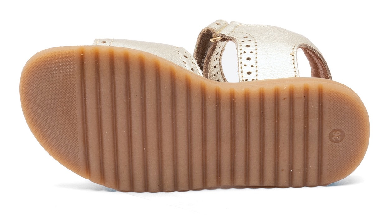 Bisgaard Sandale »andrea Weite: normal«, Festtagsschuh, Mädchen Schuh mit Klett, Größenschablone zum Download
