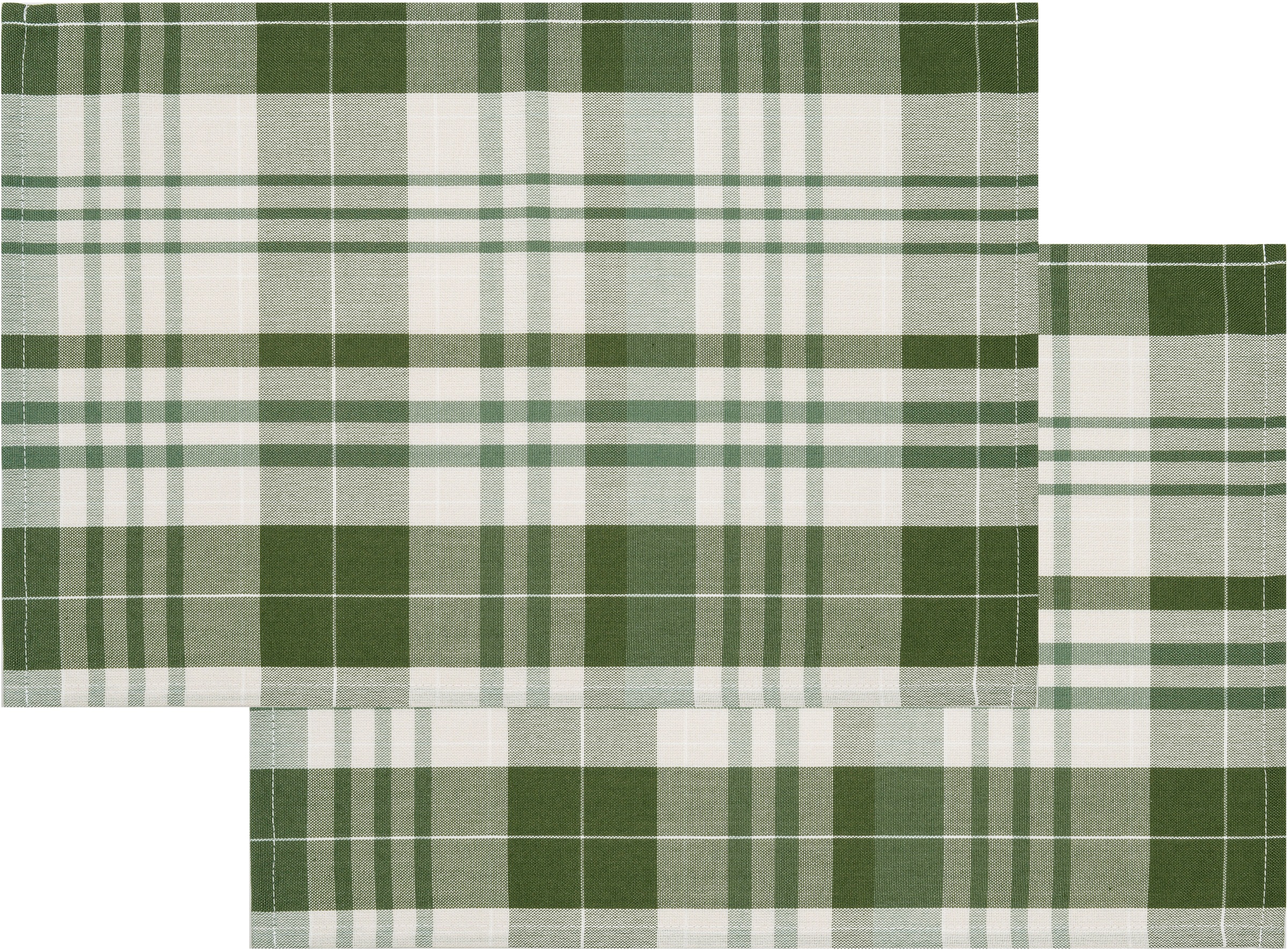 my home Platzset »Candise« 45 x 30, Karomuster, weiche Haptik, Esszimmer, Wohnzimmer, Küche