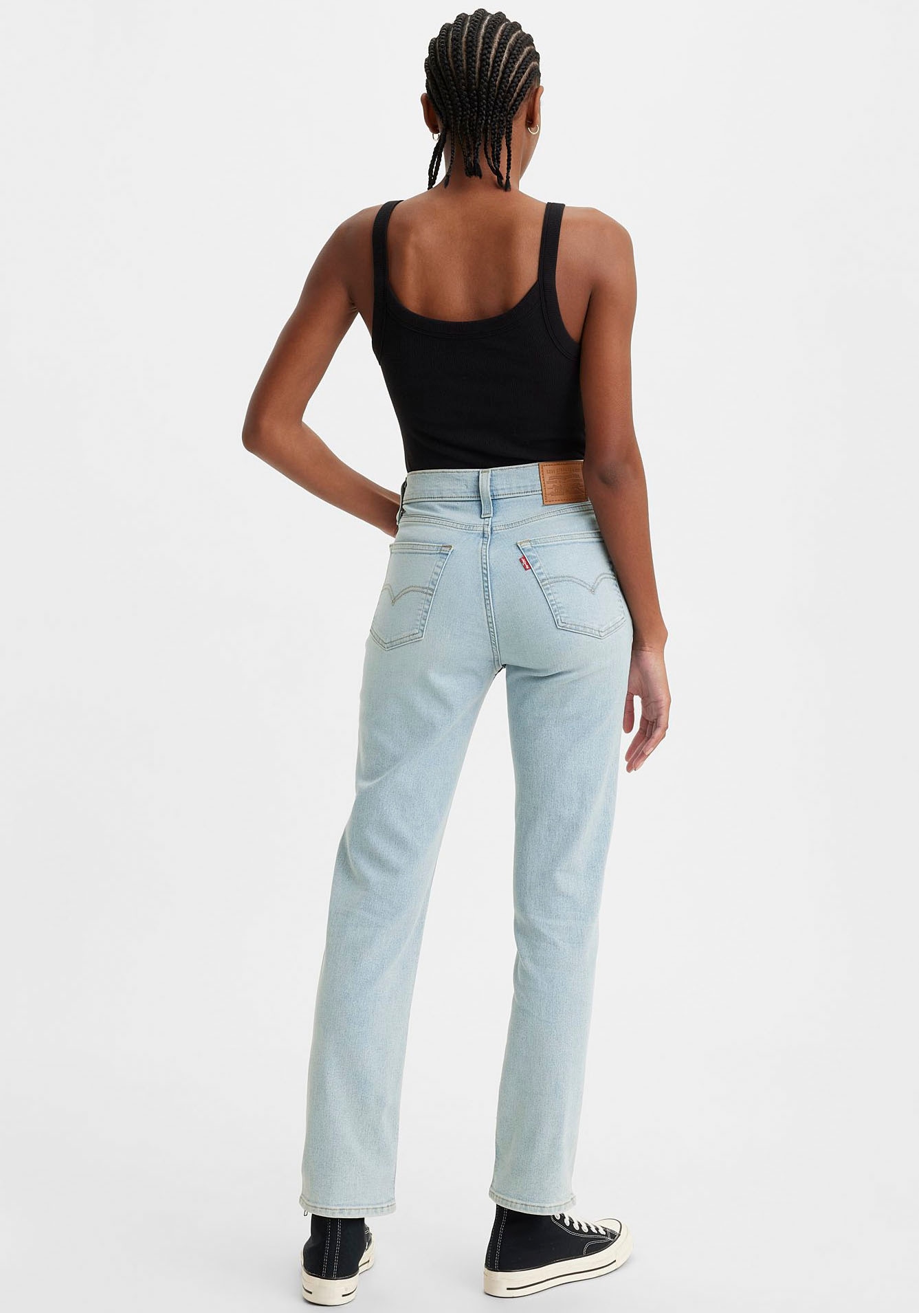 Levi's® 5-Pocket-Jeans »724 BUTTON SHANK«, mit Reisverschlussdetail am Saum