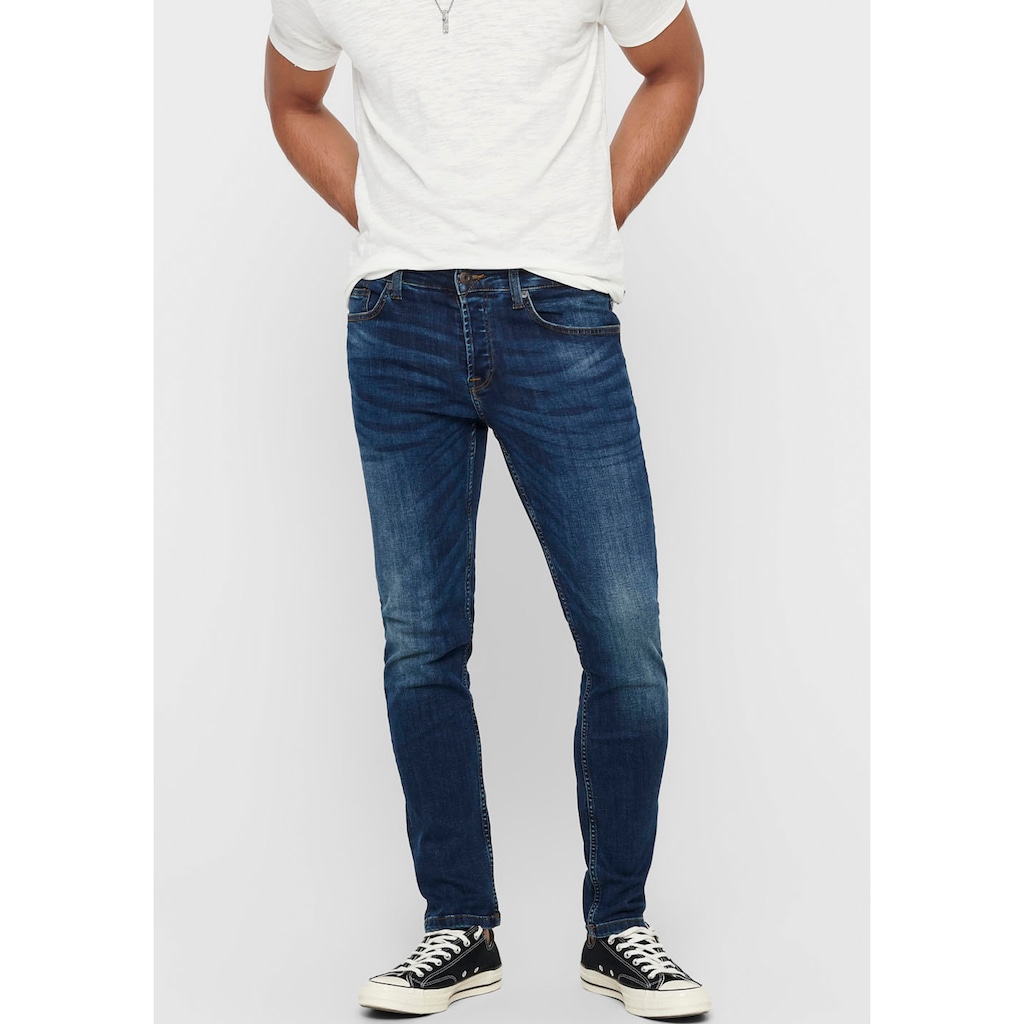 ONLY & SONS Regular-fit-Jeans »WEFT«