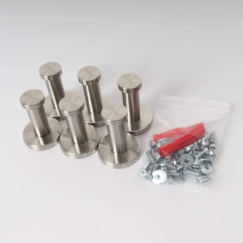 queence Garderobenleiste »Alaula«, Wand Garderobe, wischtechnik, Beton Optik, clean, platzsparend