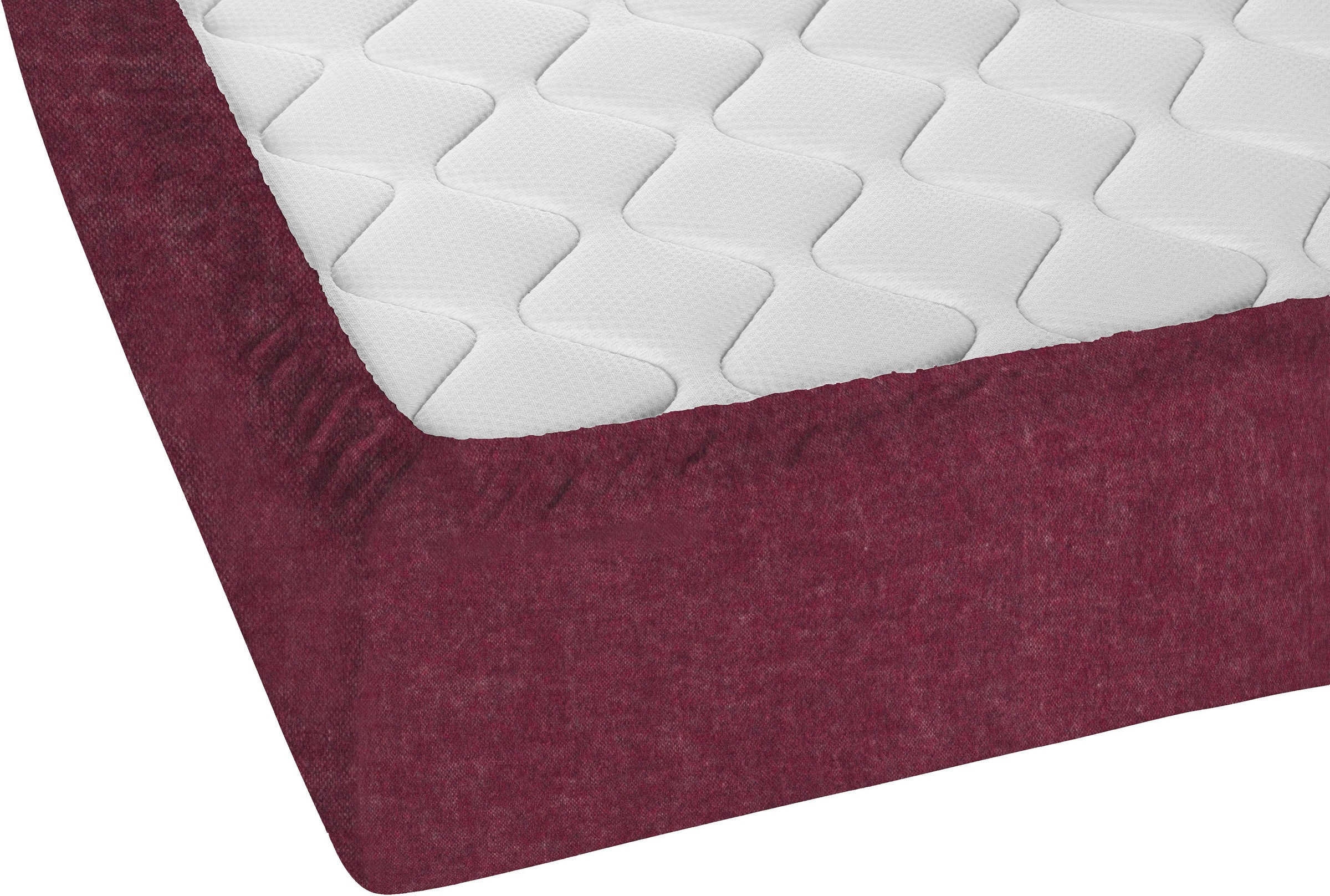 Biberna Spannbettlaken »Hermal Biber, Melange-Optik, in Gr. 90x200, 140x200 oder 180x200 cm«, 100% Baumwolle, weich + warm, Matratzenhöhe bis 22 cm, Made in Germany