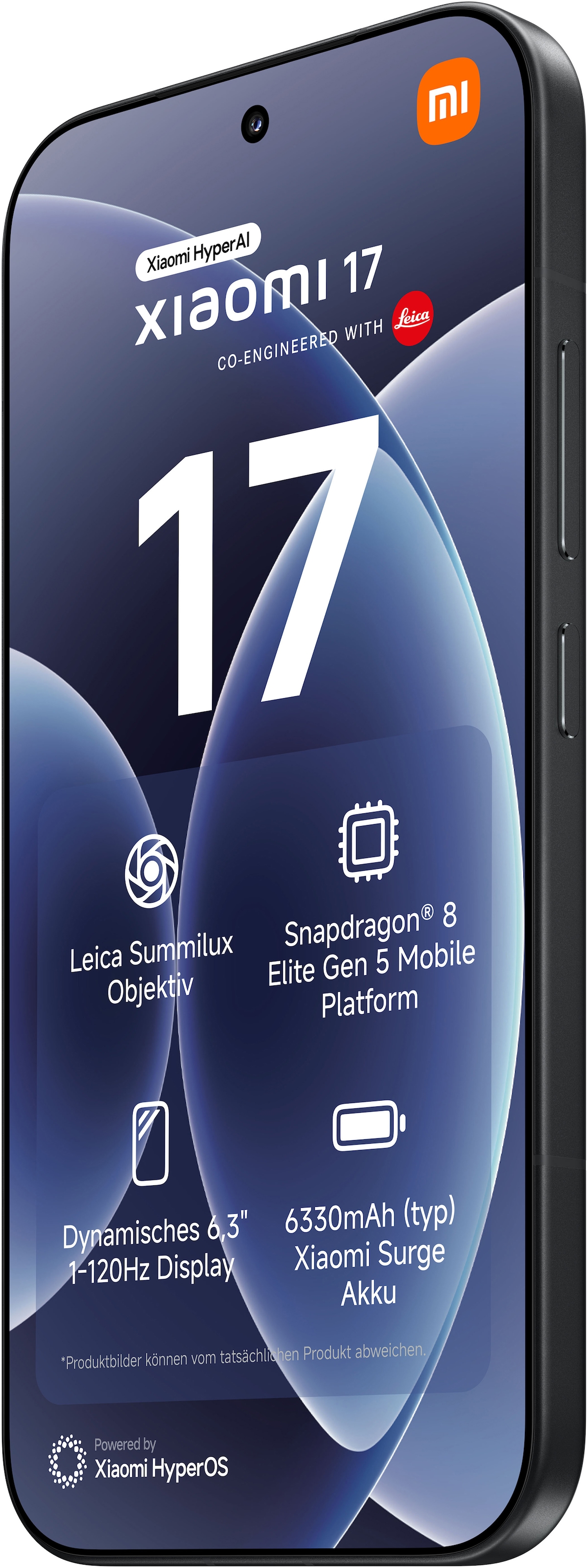 Xiaomi Smartphone »17 12+512 GB« Black