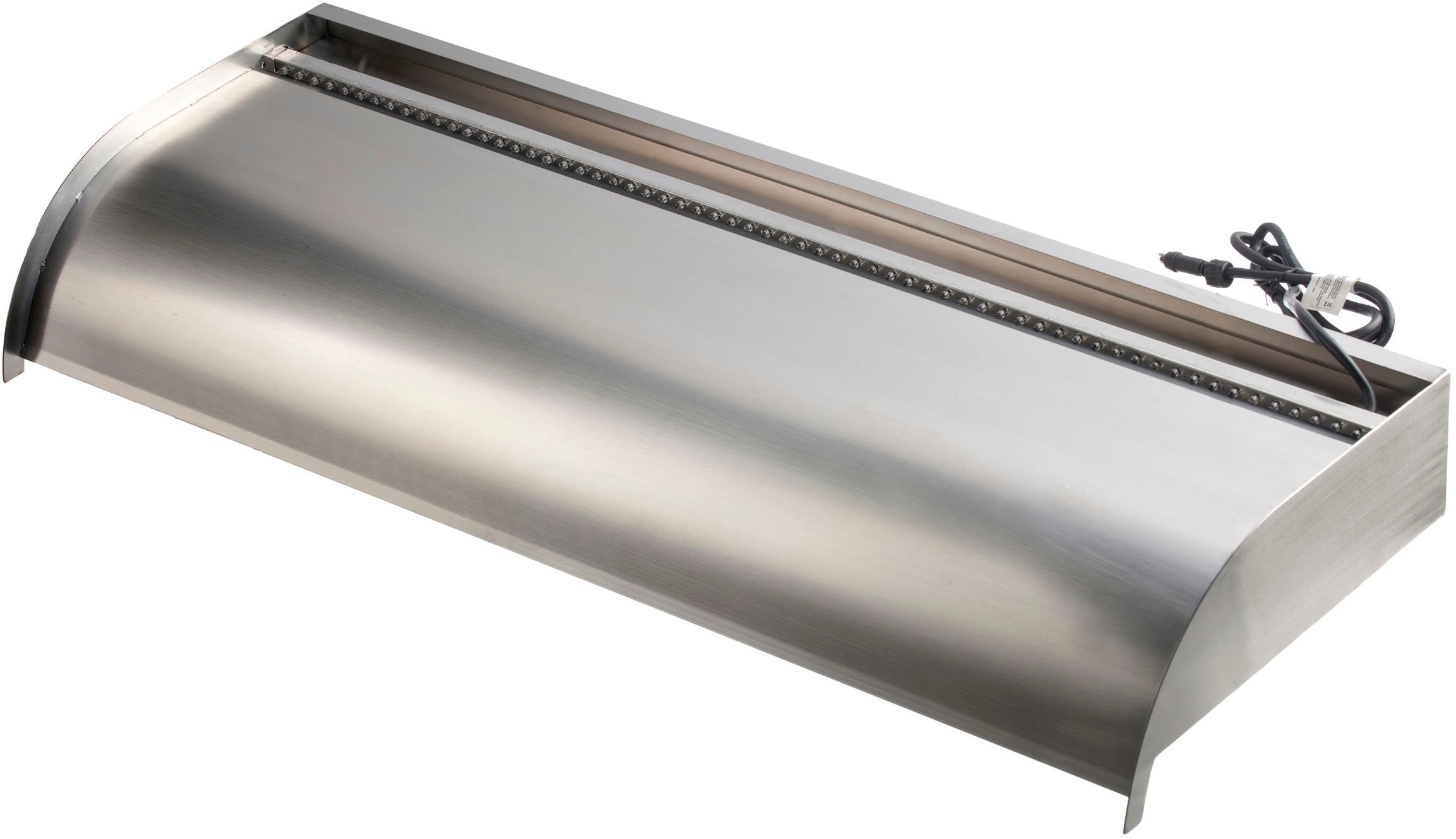 Ubbink Wasserfall »Nevada 90 cm mit LED-Beleuchtung«, Edelstahl, mit LED-Leiste