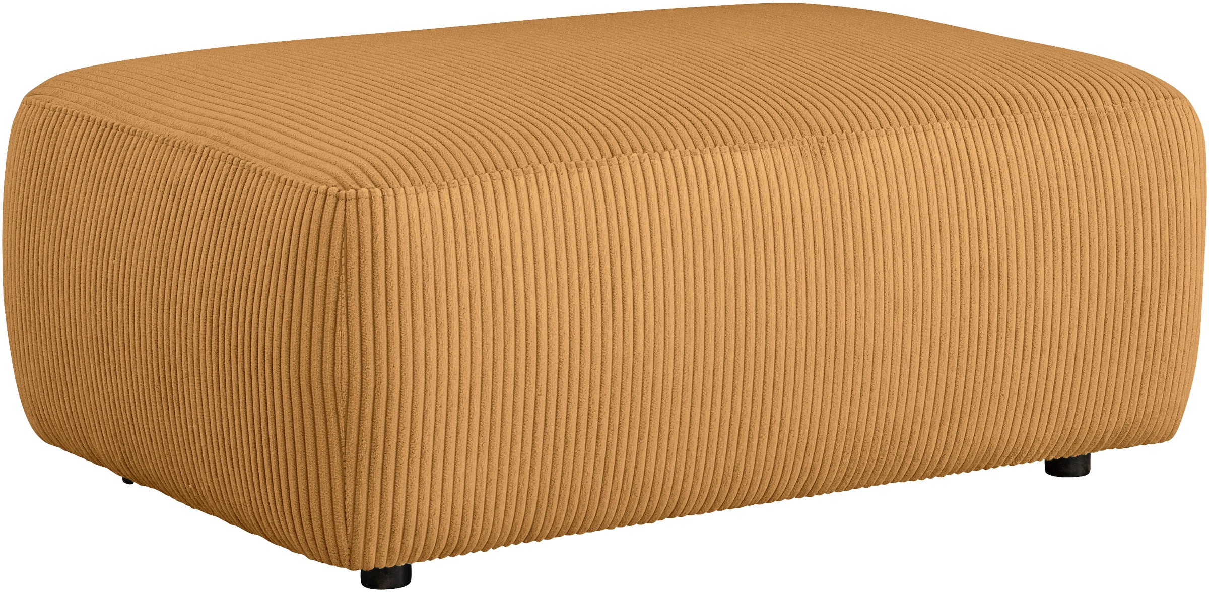 INOSIGN Polsterhocker »Torge, Hocker in Cord, Samtvelours oder Struktur«, p günstig online kaufen