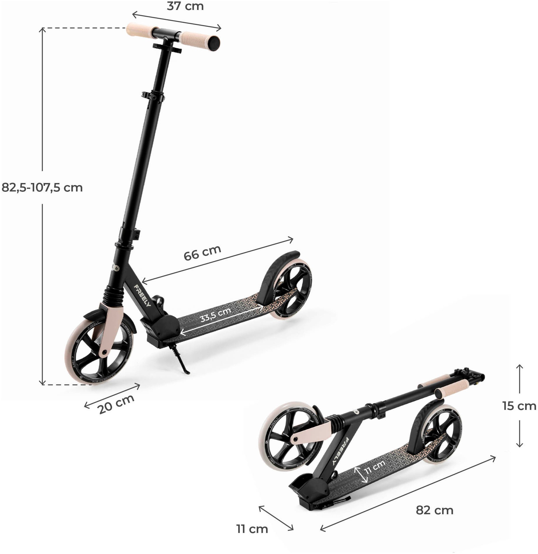 Kinderkraft Tretroller »FREELY«
