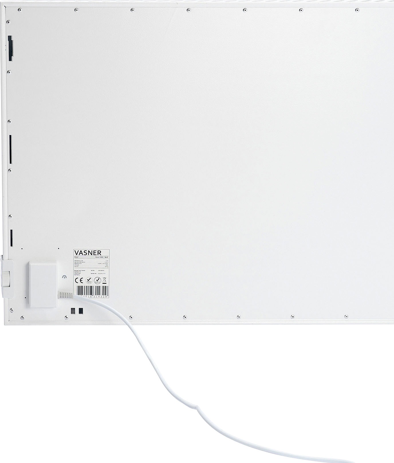 Vasner Infrarotheizung »Konvi 1200«, 1200 W, Wandmontage, Thermostat