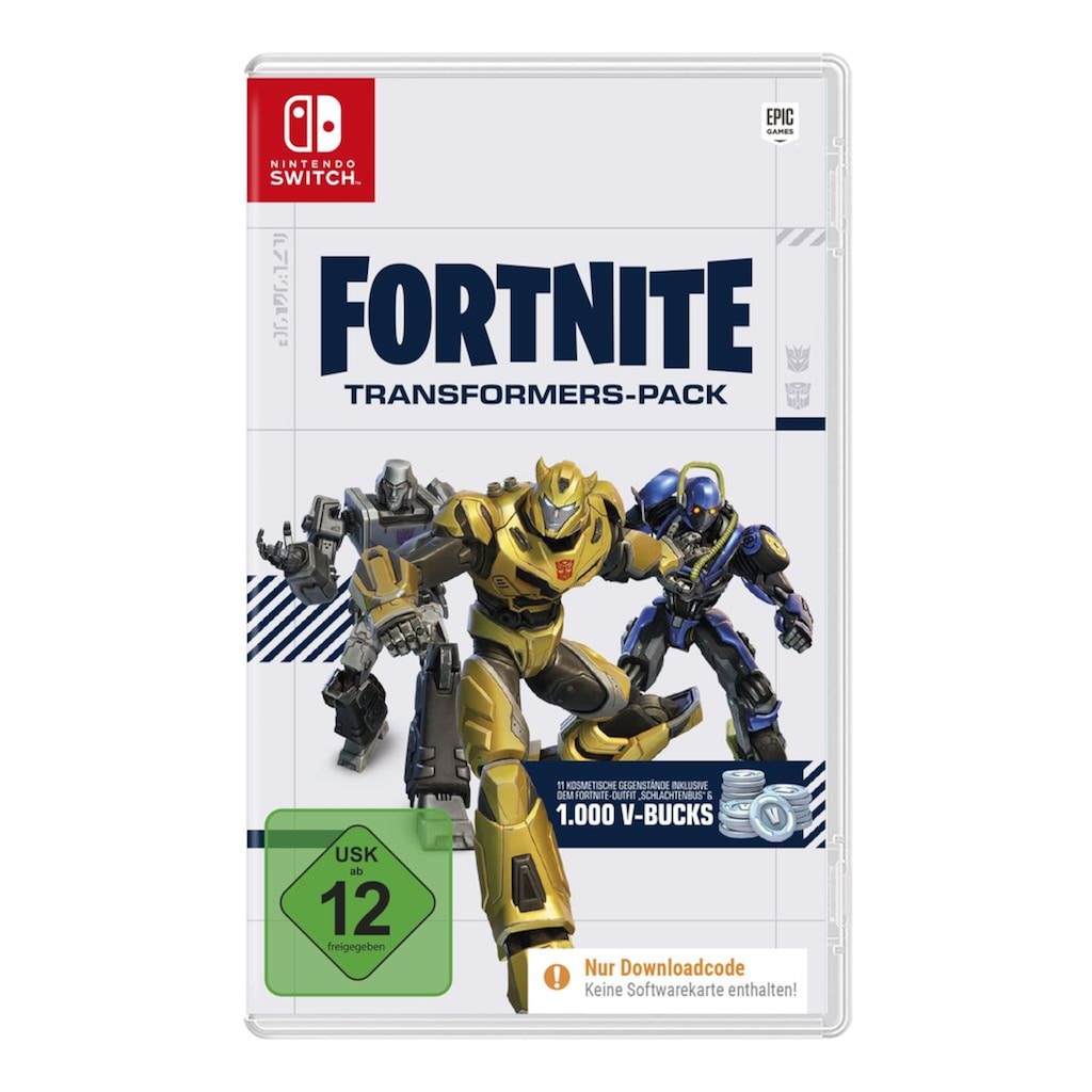 Epic Games Spielesoftware »Fortnite Transformers Pack (Code in a Box)«, Nintendo Switch