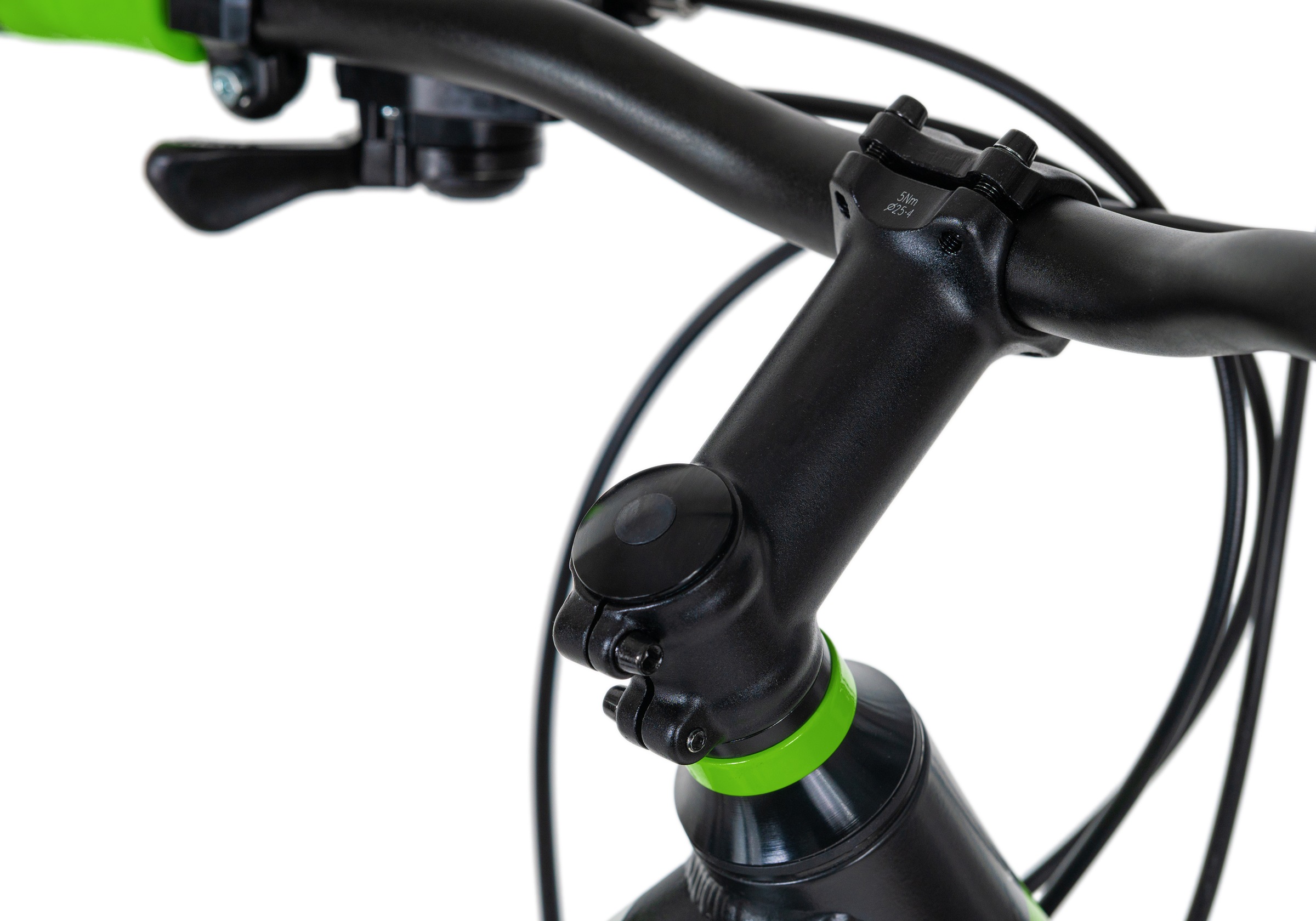 KS Cycling Mountainbike »Hardtail 27,5'' Morzine schwarz-grün 21 Gänge« 21 Gang Kettenschaltung