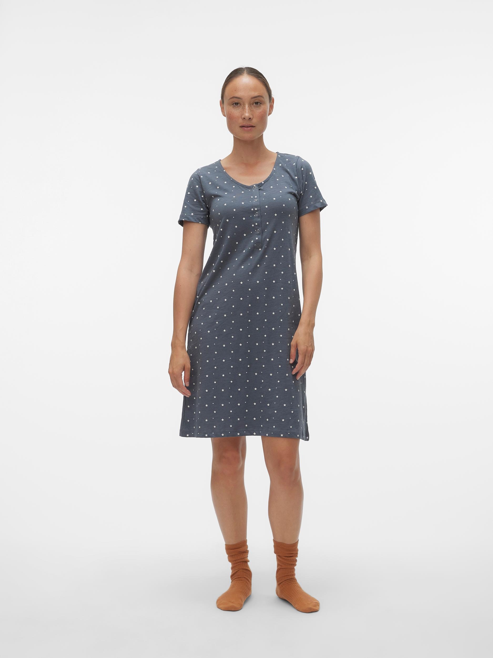 Mamalicious Umstandsnachthemd »MLMIRA STAR JRS NIGHTGOWN 2F A. E. NOOS«
