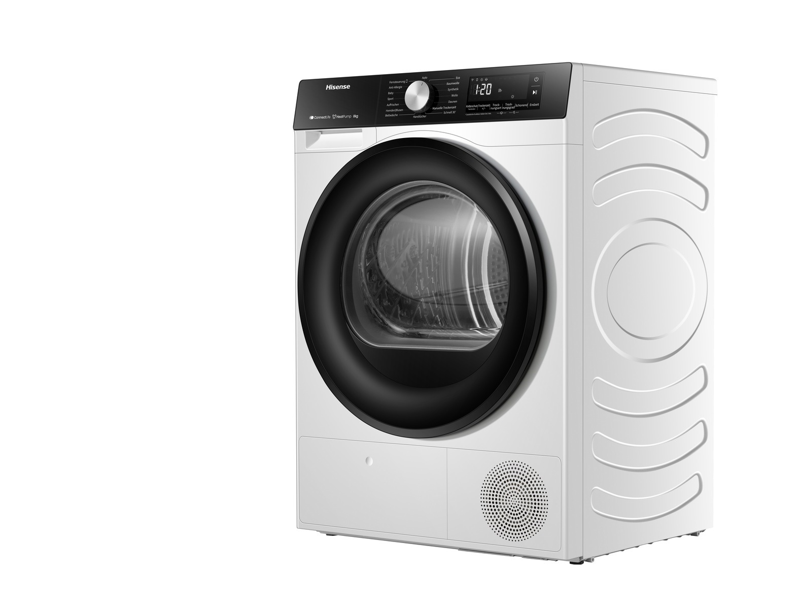 Hisense Wärmepumpentrockner »DH3S802BW3« 3S Serie 8kg Fassungsvermögen