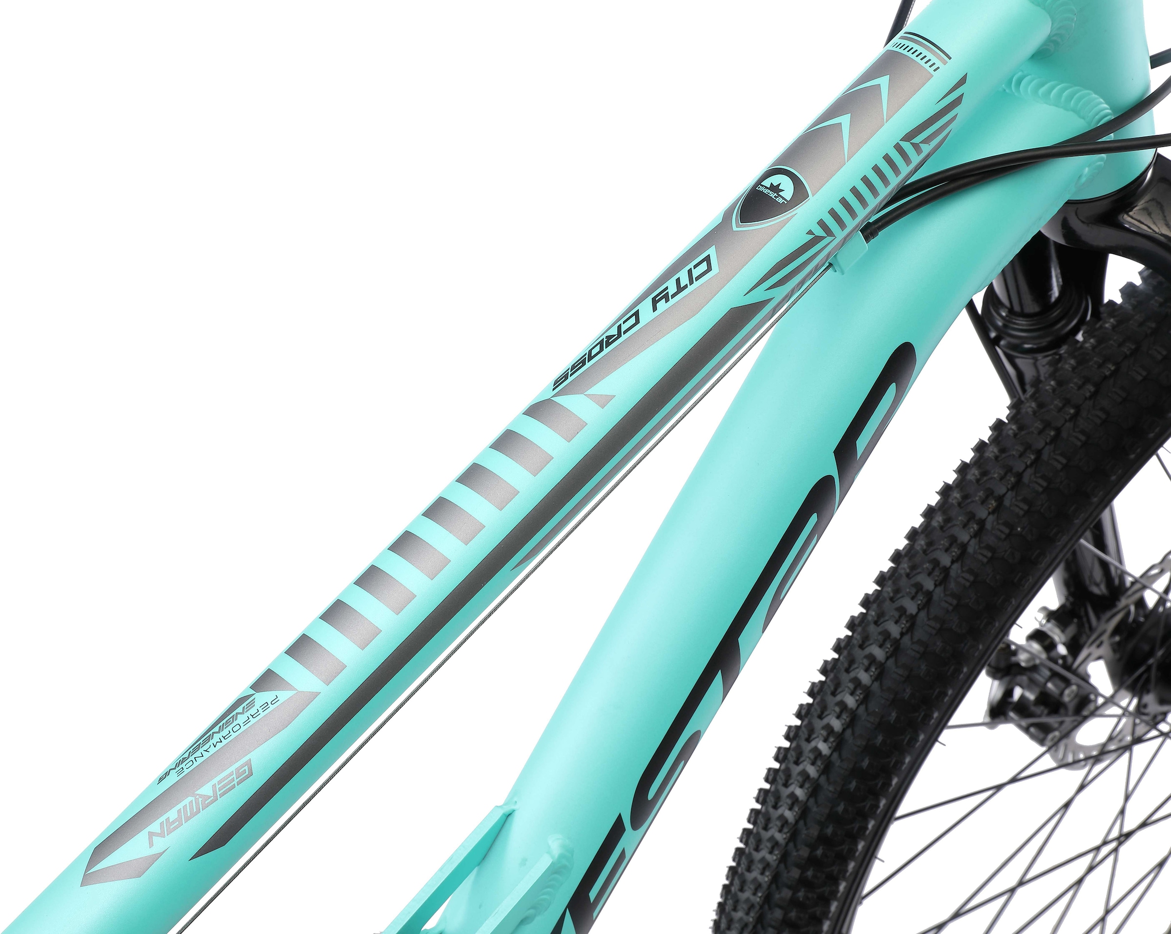 Bikestar Mountainbike 21 Gang Shimano RD-TY300 Schaltwerk Kettenschaltung für Damen und Herren, Kettenschaltung