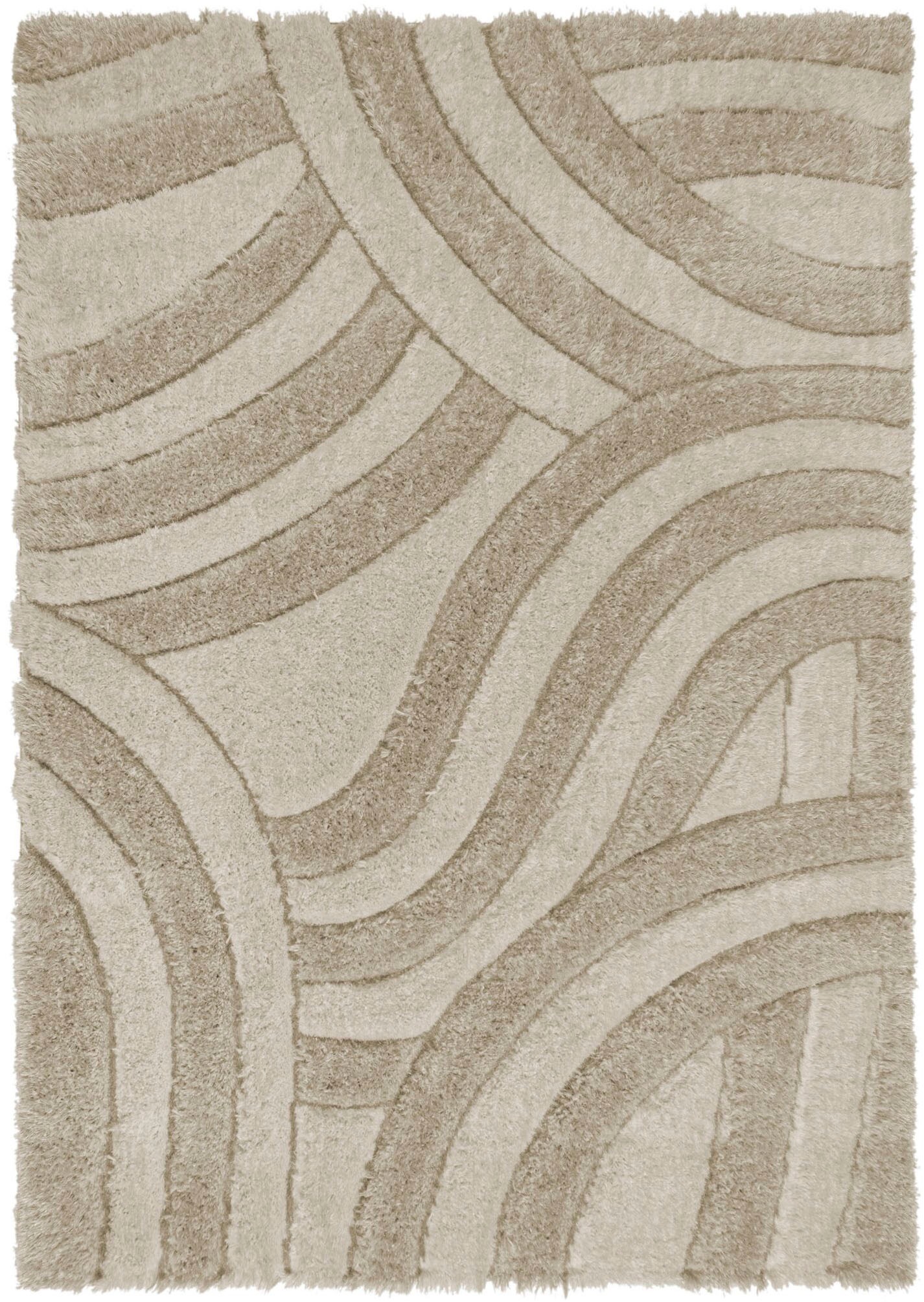 FLAIR RUGS Hochflor-Teppich »Velvet Shaggy«, rechteckig, 25 mm Höhe, Shaggy günstig online kaufen