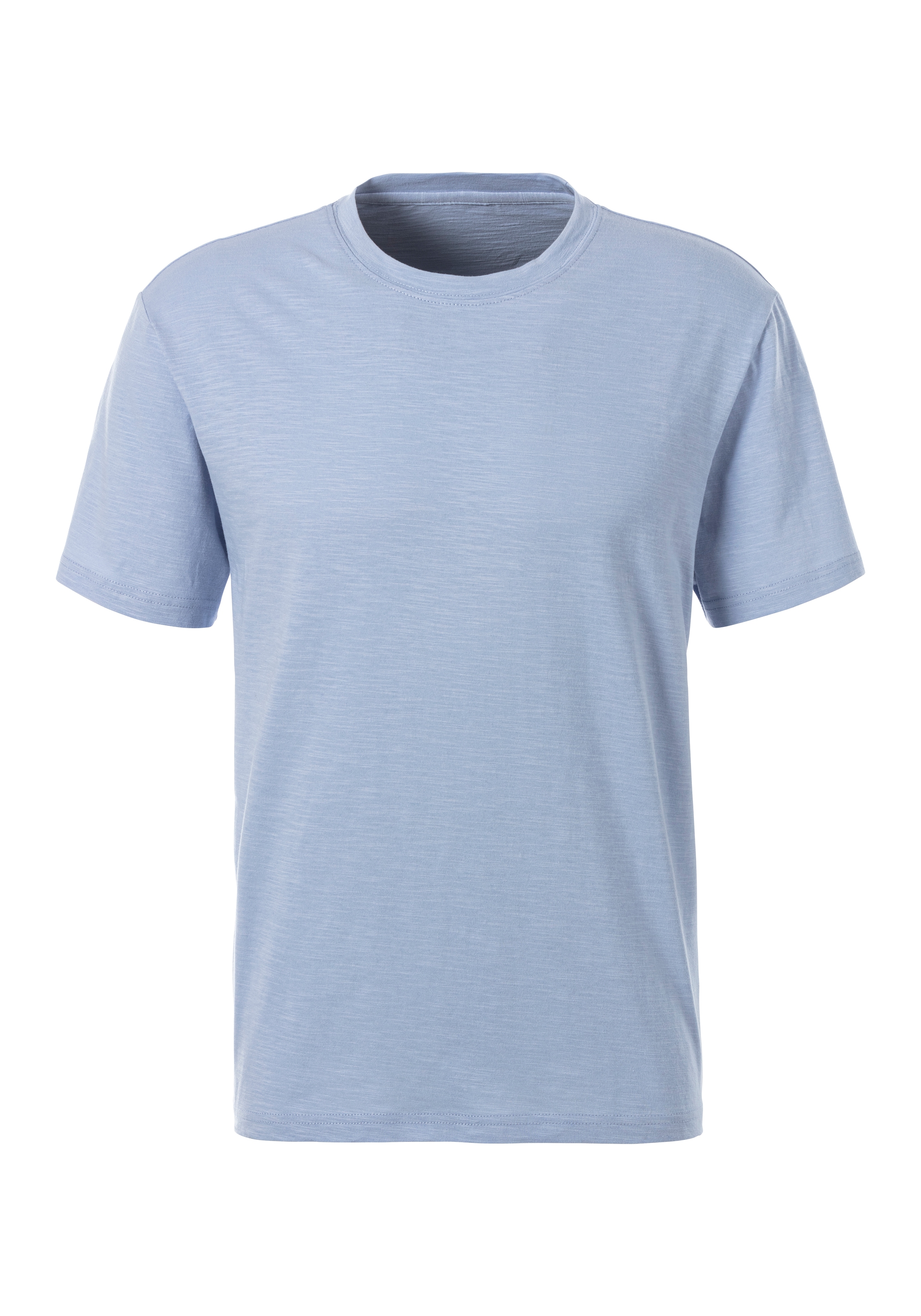 John Devin T-Shirt, aus strukturierter Baumwoll-Qualität