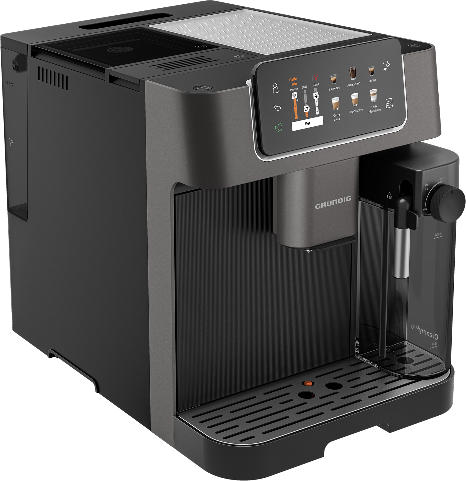 Grundig Kaffeevollautomat »KVA 8230« Kaffeevollautomat mit App, 50+ Getränken & 19 Bar