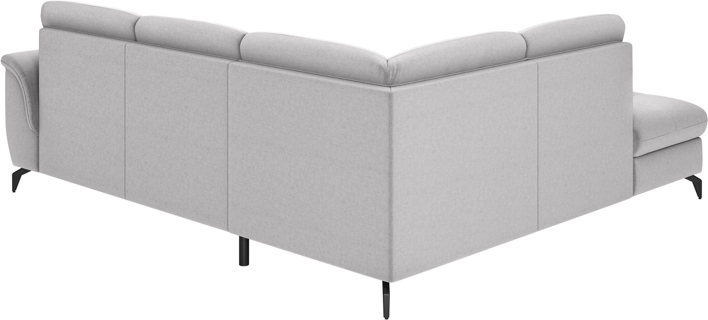 sit&more Ecksofa »Zora L-Form«, wahlweise mit Bettfunktion und Bettkasten