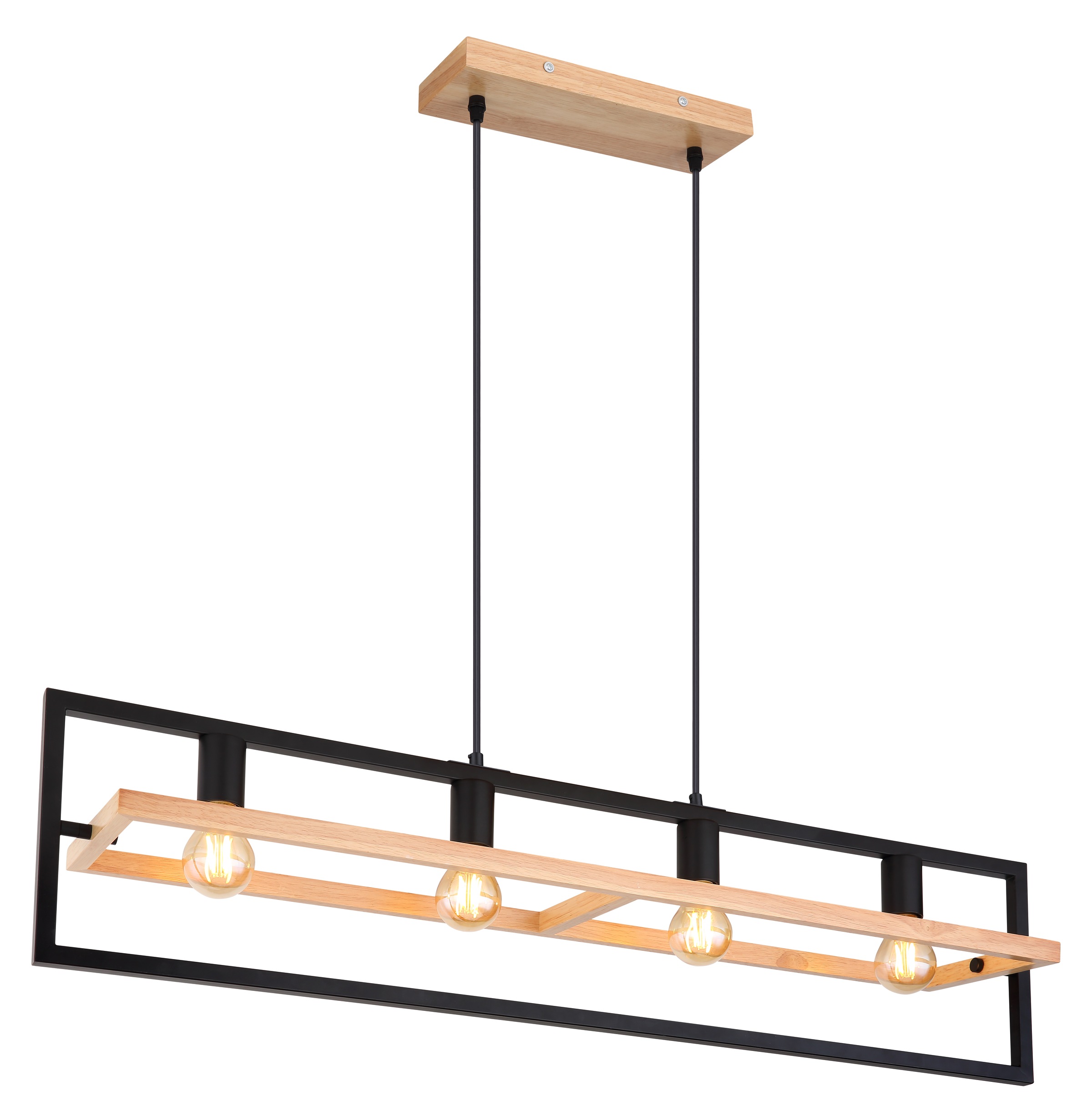 GLOBO LIGHTING Hängeleuchte »ERICA«, Leuchtmittel E27 | ohne Leuchtmittel, Hängelampe/Pendelleuchte/Esszimmer/Wohnzimmer/Esstisch