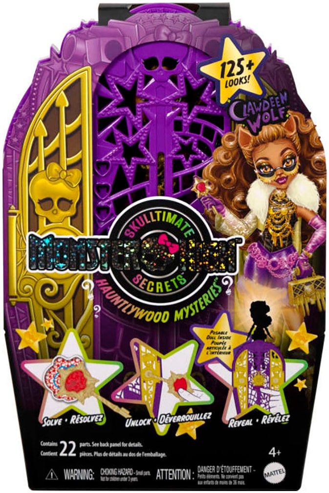 MonsterHigh™ Anziehpuppe »Verborgene Schätze, Clawdeen«