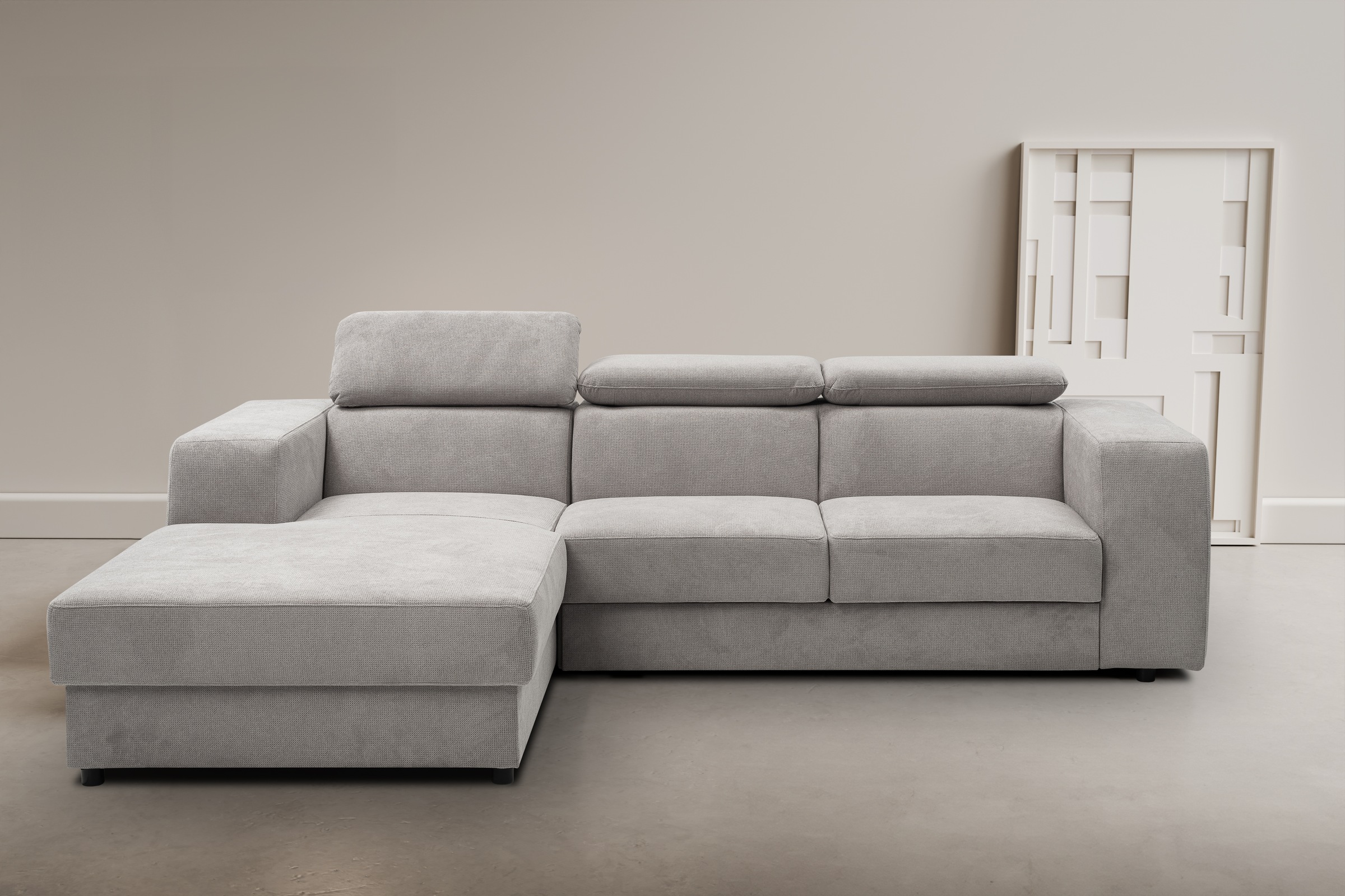WERK2 Ecksofa »Cherry, modernes Sofa mit Komfortfunktionen, Breite 270cm, L günstig online kaufen