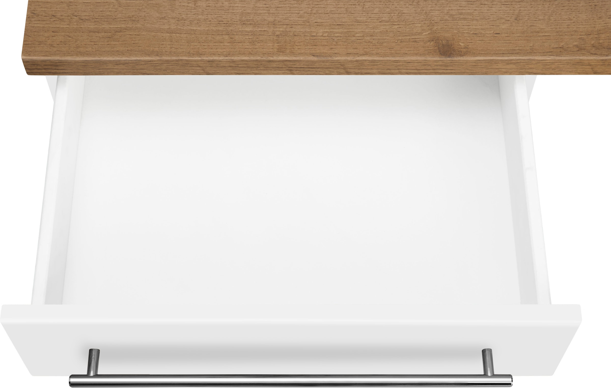 KOCHSTATION Winkelküche »KS-Samos« Stellbreite 220x220 cm, wahlweise mit E-Geräten, mit Arbeitsplatte