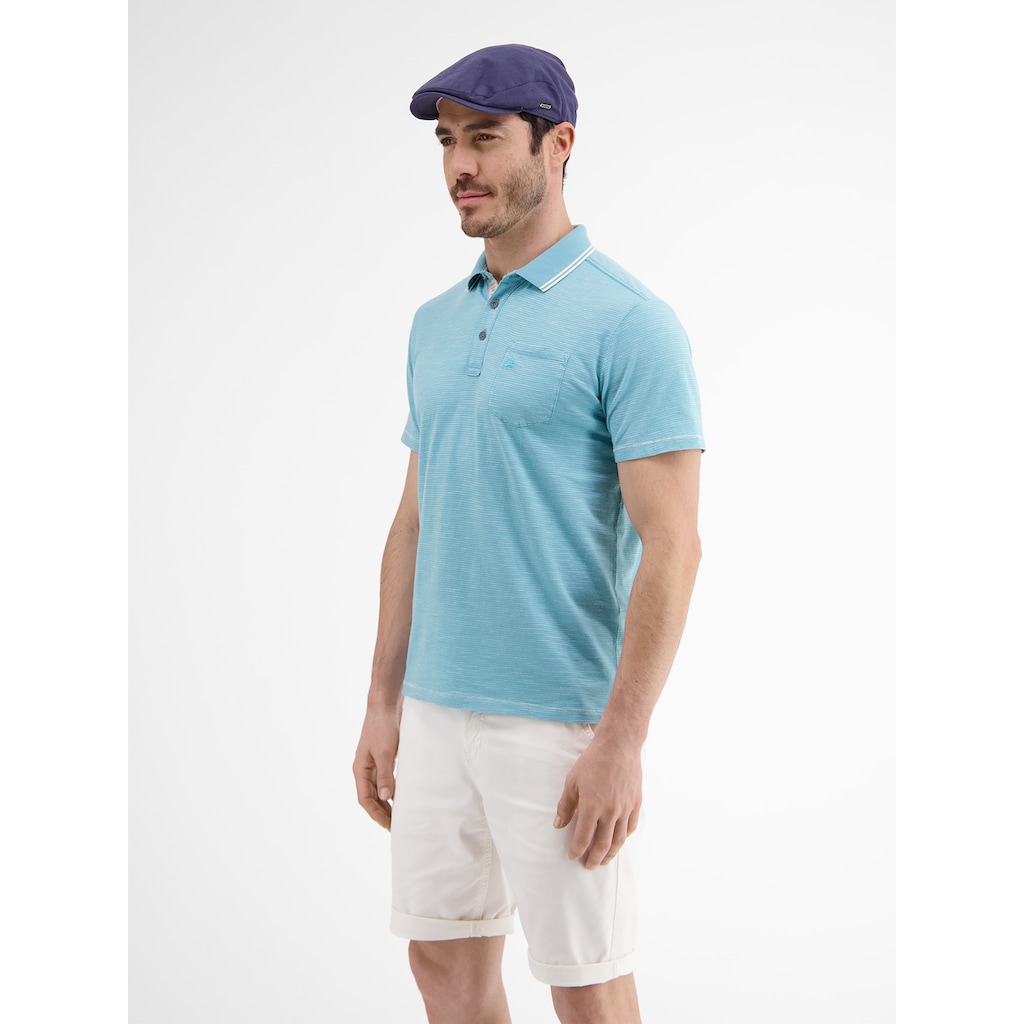 LERROS Poloshirt »LERROS Poloshirt mit Finelinerstreifen«