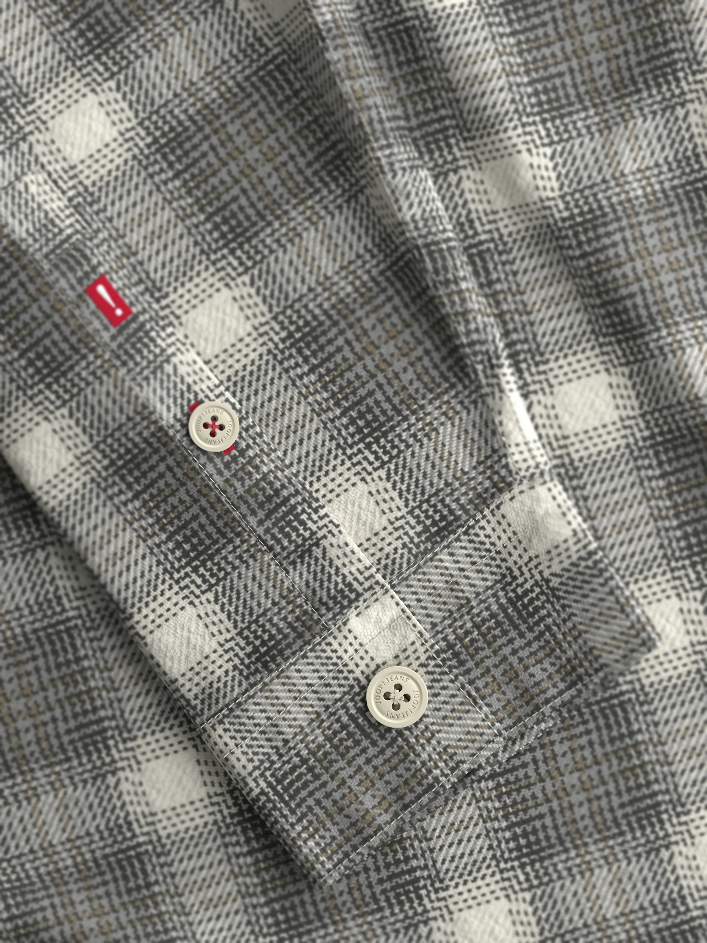 Joop Jeans Langarmhemd »Hacket-W«, Mit Rundhalsausschnitt