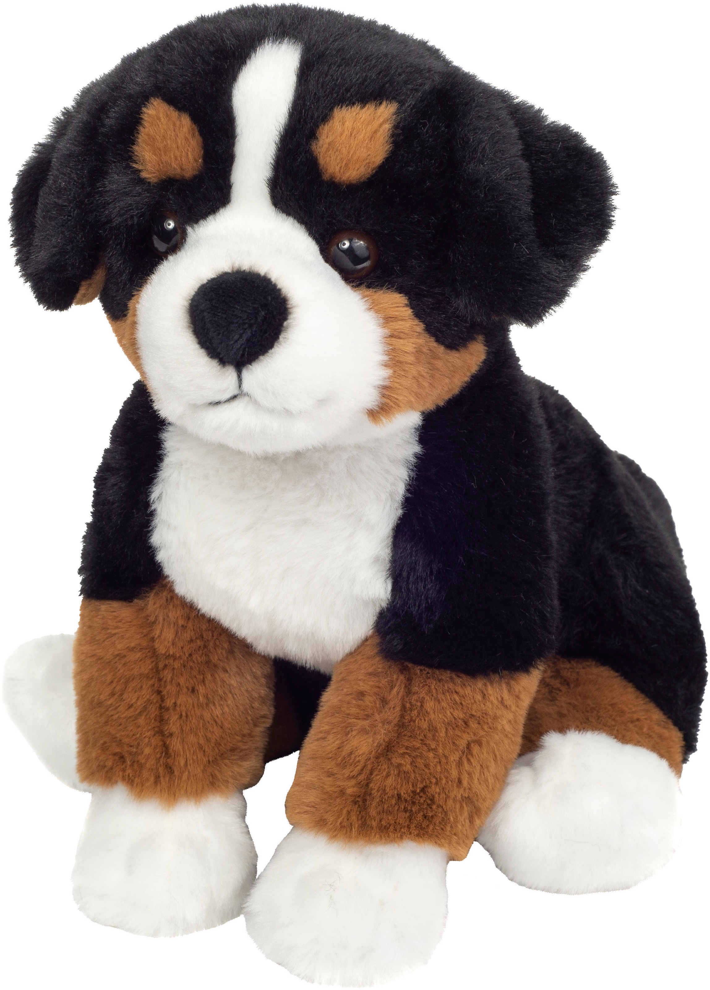 Teddy Hermann® Kuscheltier »Green Friends, Berner Sennenhund 26 cm, schwarz/braun/weiß«, zum Teil aus recyceltem Material