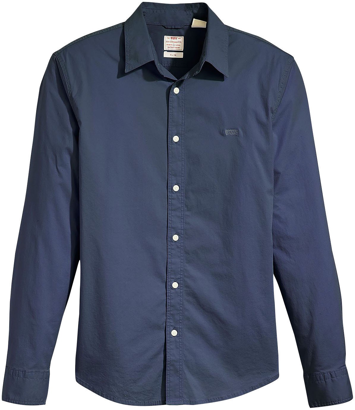 Levi's® Jeanshemd »BATTERY HM SHIRT SLIM«, mit Logobadge
