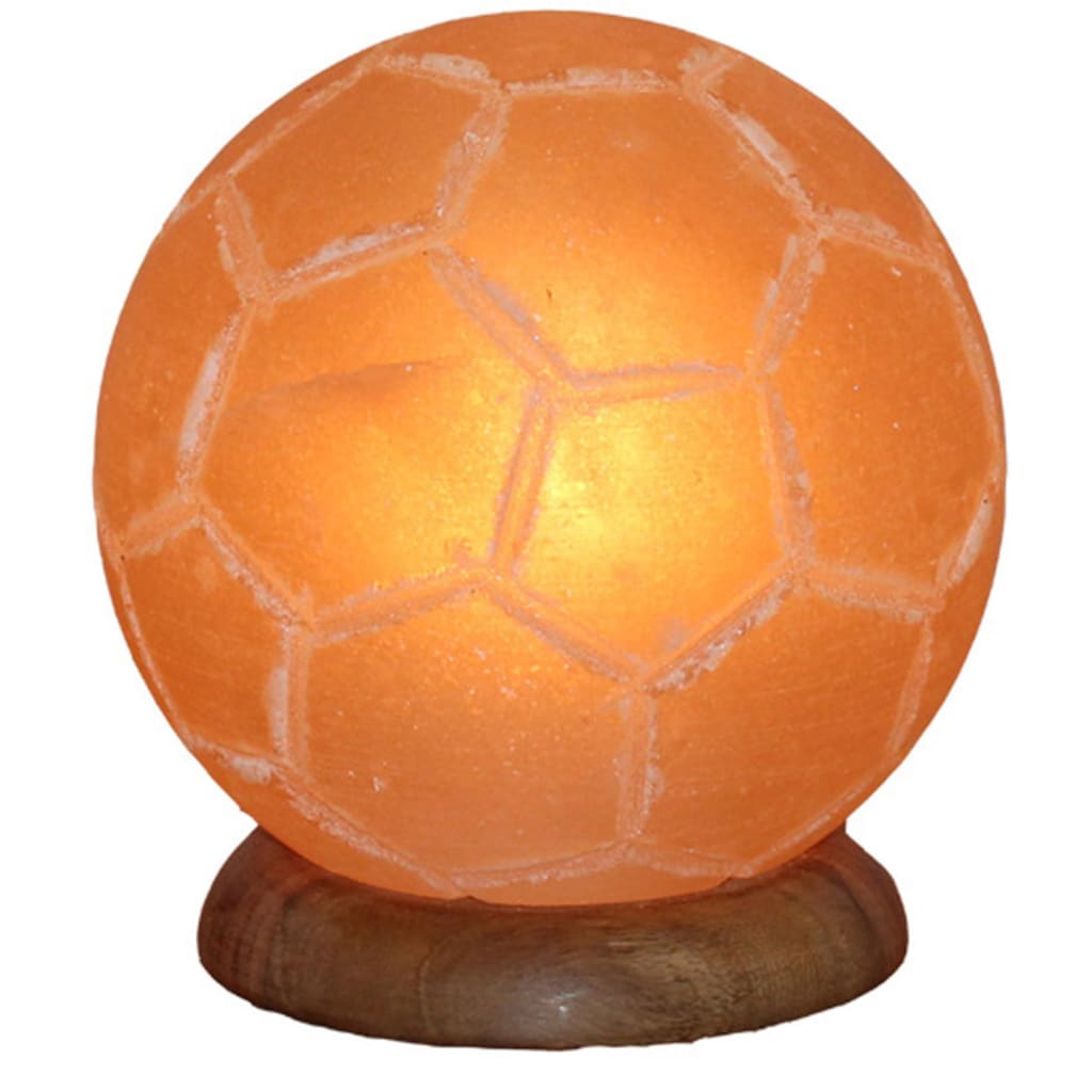 HIMALAYA SALT DREAMS Salzkristall-Tischlampe »Fussball«