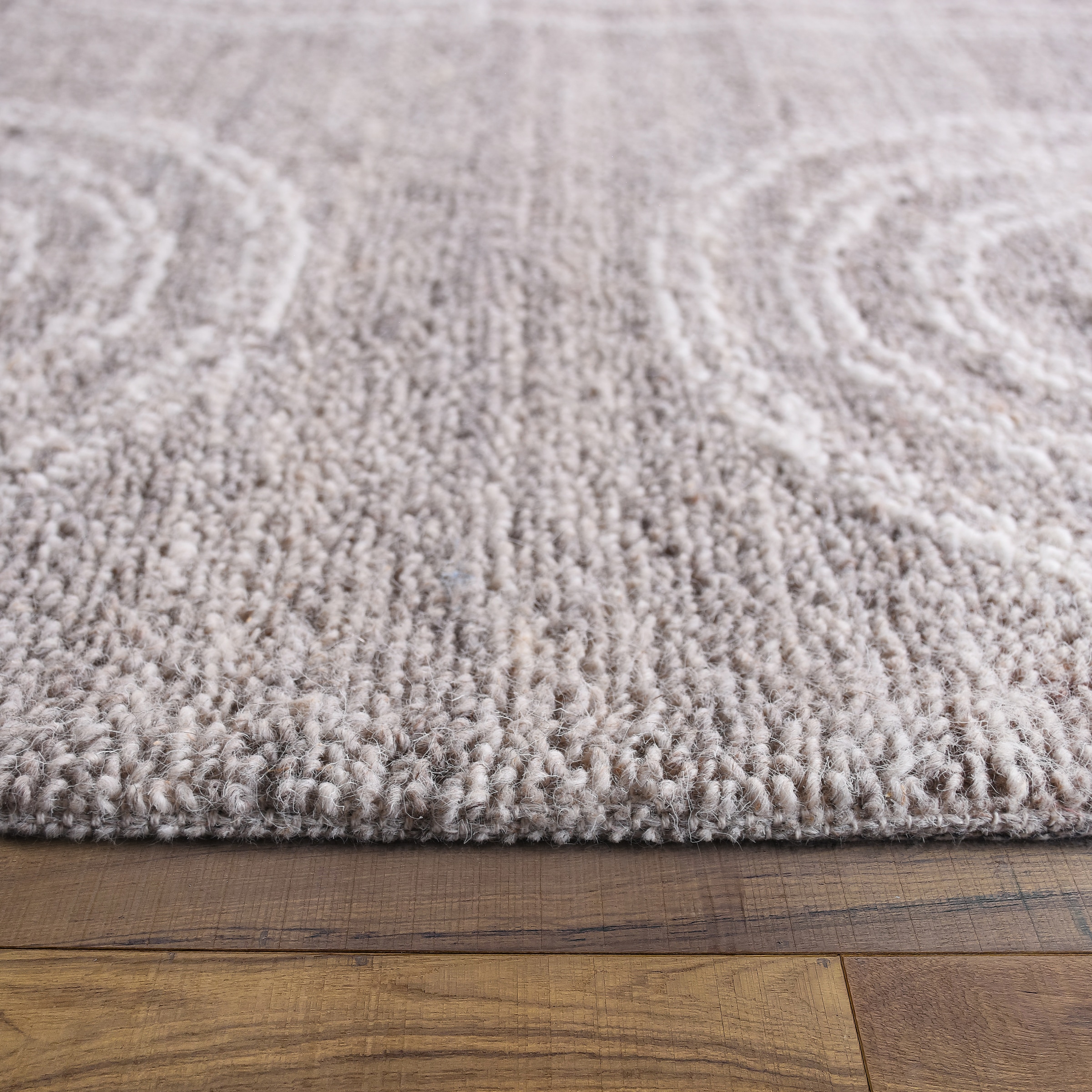 my home Wollteppich »Boras«, rechteckig, 11 mm Höhe, handgearbeitete Teppiche, Wohnzimmer, Schlafzimmer, Esszimmer