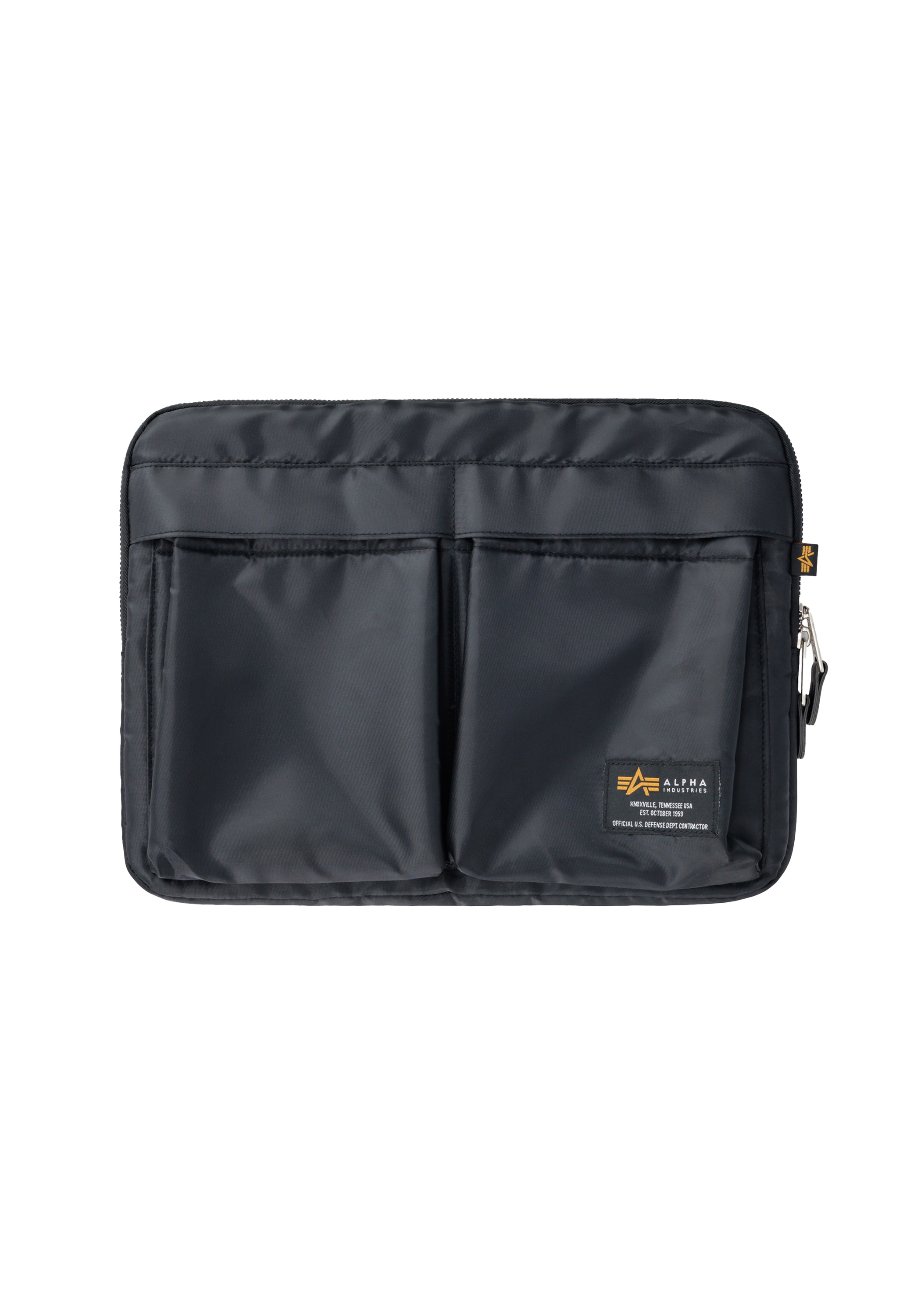 ALPHA INDUSTRIES Tragetasche »Label Notebook Bag« black