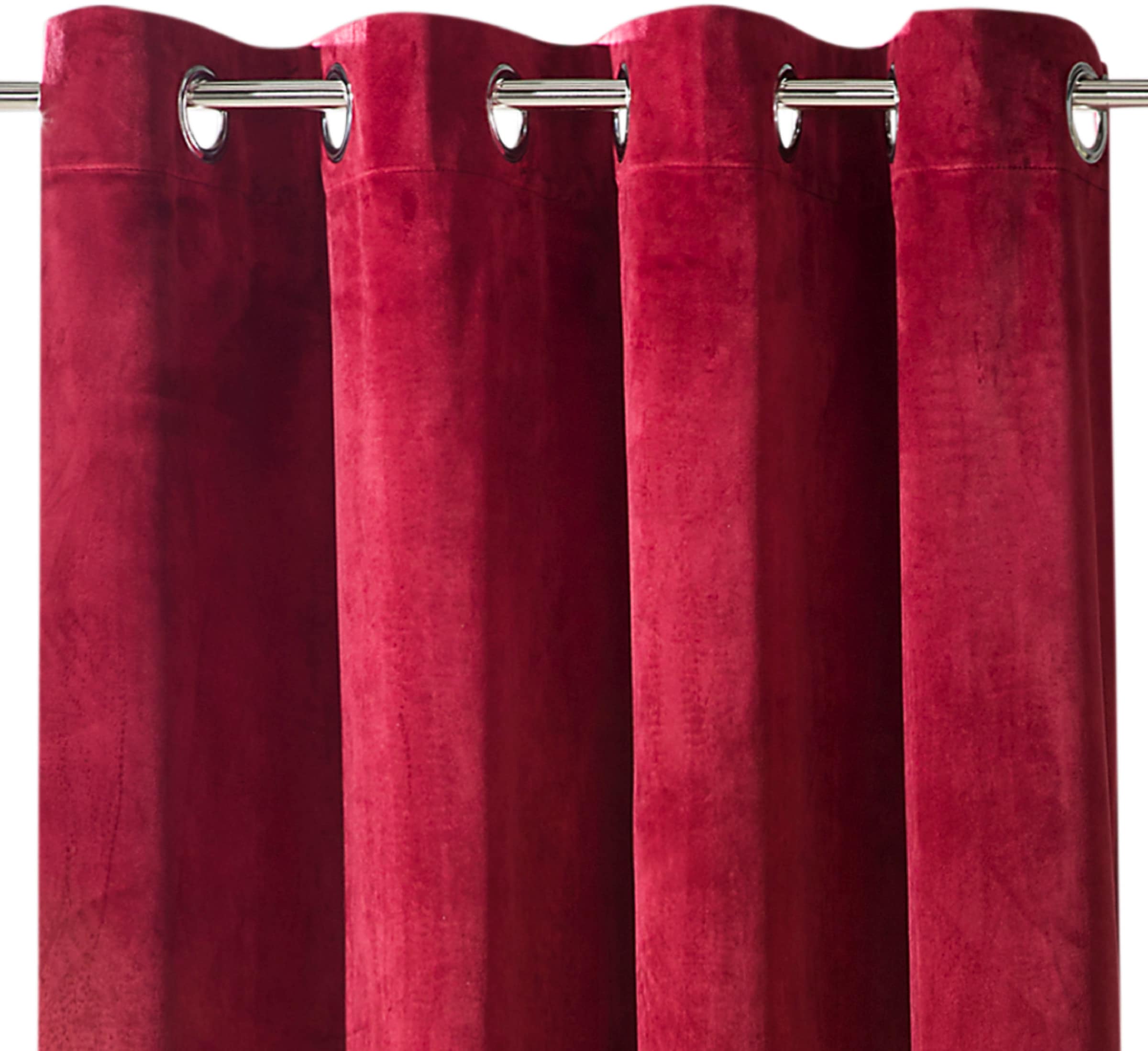 Weckbrodt Vorhang »Valentin«, (1 St.), Velour, Samt-Optik, blickdicht, Unifarben, Gardine, Store