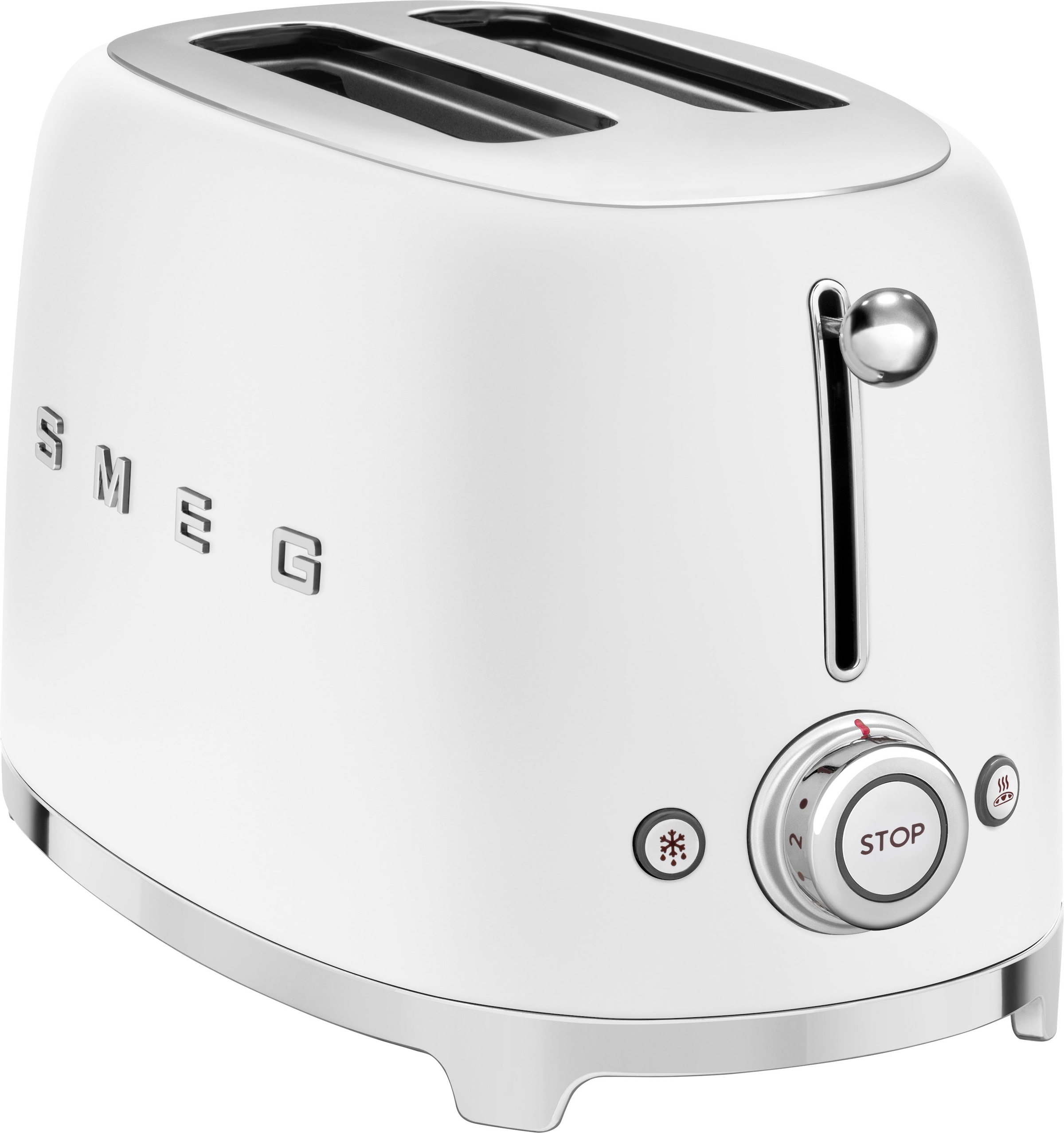 SMEG Toaster »TSF01WHMEU« 2 kurze Schlitze 950 W weiß