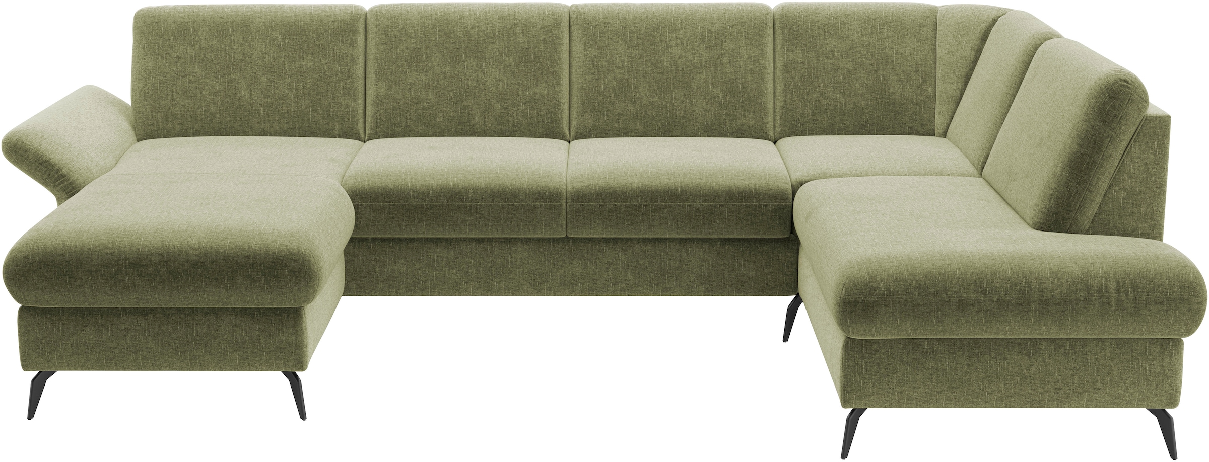 Home affaire Wohnlandschaft »Rochelle«, optional: Armteilverstellung, klappbar, Bettkasen