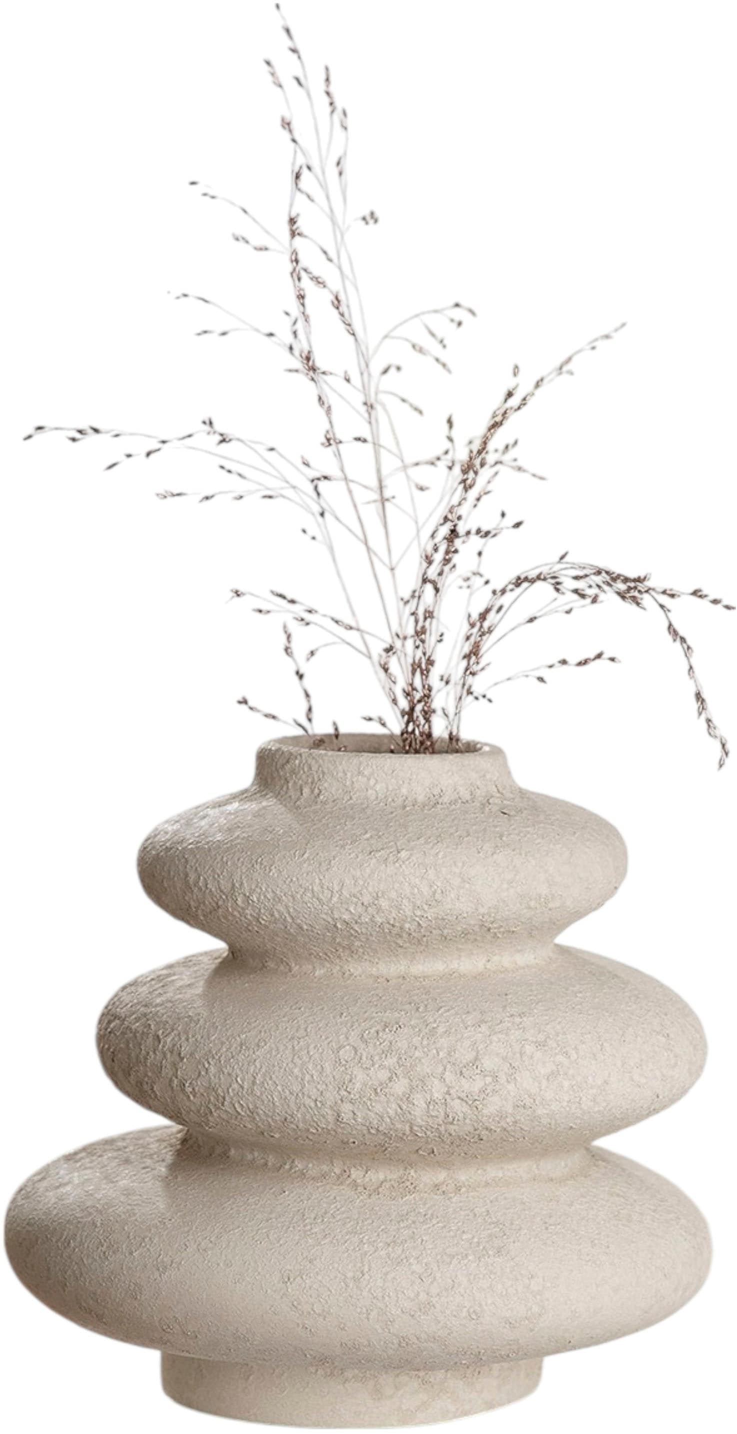 homsy by Ana Johnson Tischvase »Floriva, 21x20cm, strukturierte, matte Oberfläche« hochwertige Keramik aus einer traditionellen Manufaktur,Made in Europe