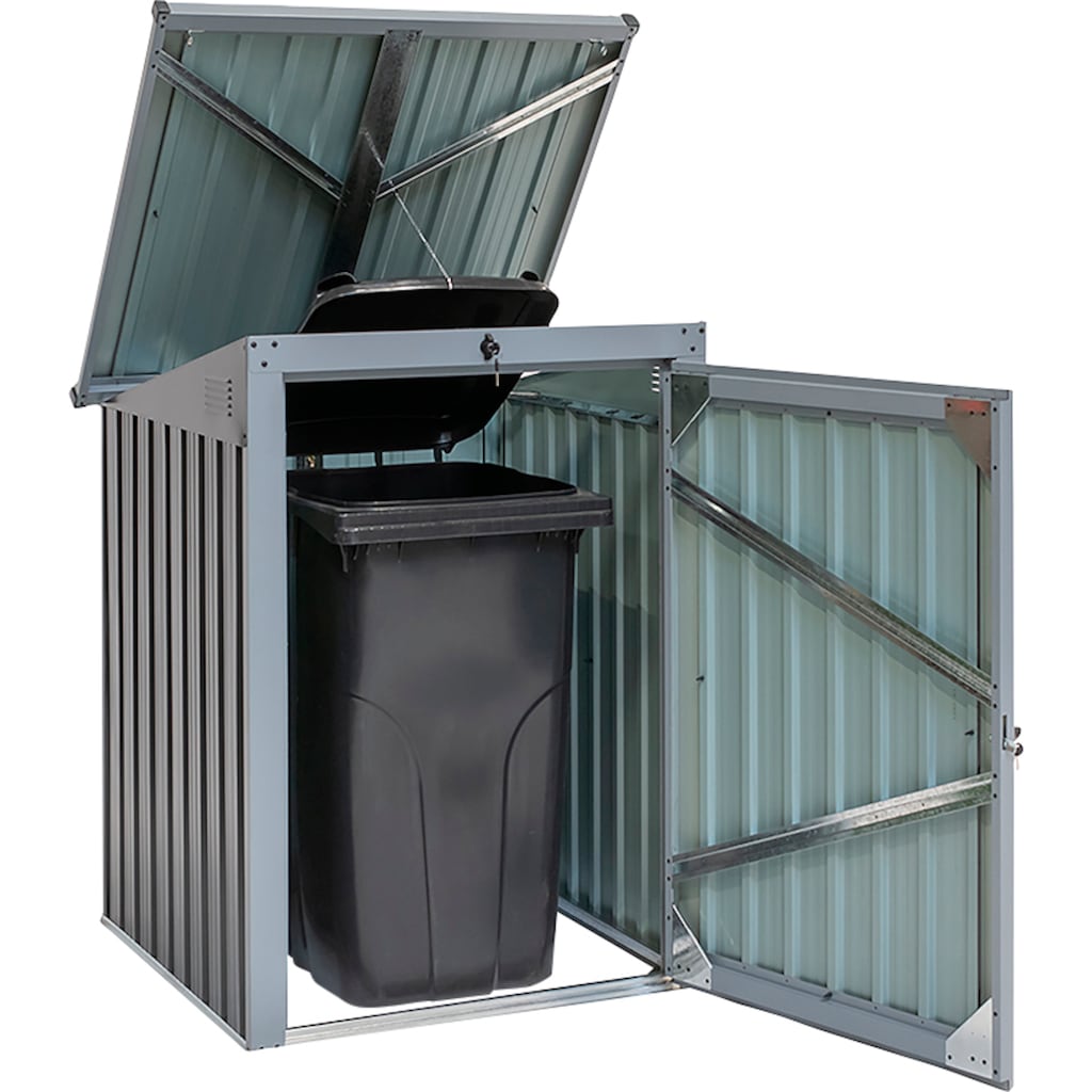 WESTMANN Mülltonnenbox »ISBS-T1D«, für 1x240 l, BxTxH: 104x101x134 cm