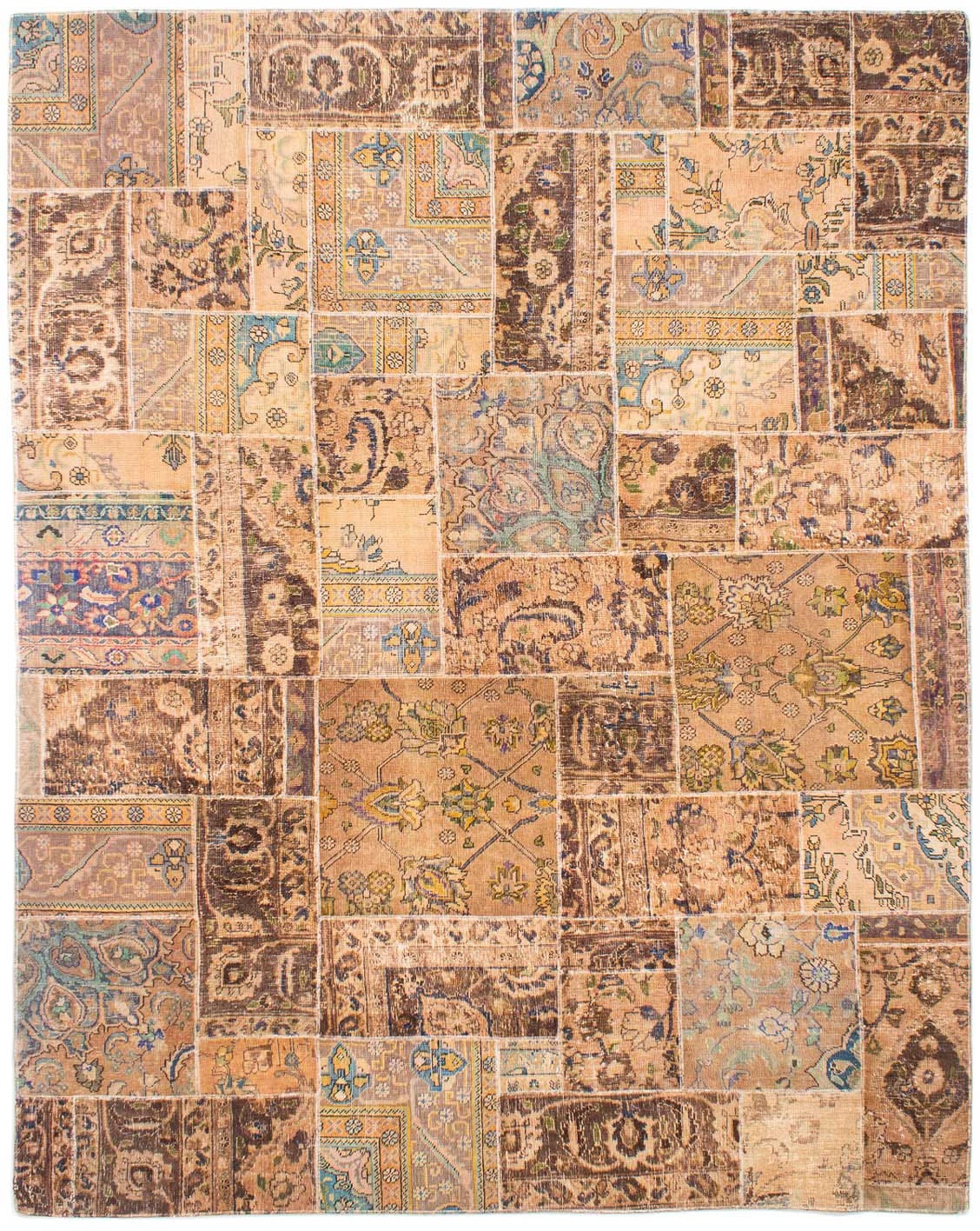 morgenland Teppich »Patchwork - 305 x 242 cm - mehrfarbig«, rechteckig, 7 m günstig online kaufen