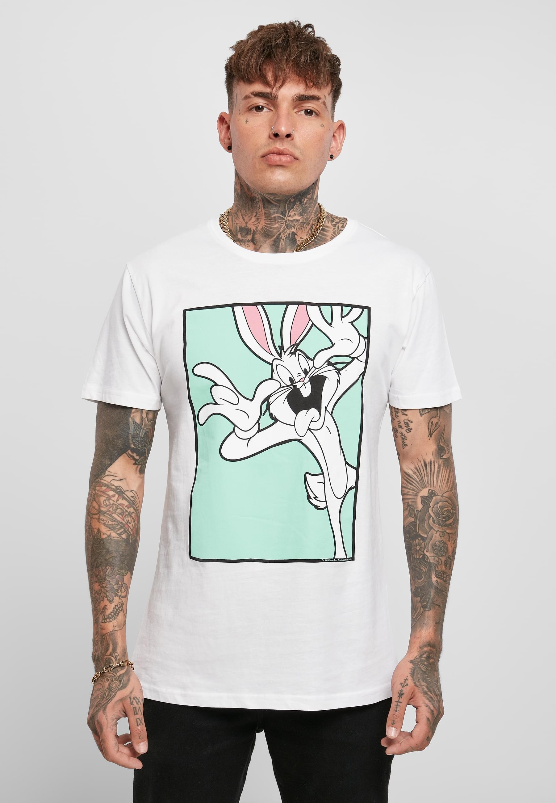 Merchcode T-Shirt »Merchcode Herren Looney Tunes Bugs Bunny Funny Face Tee« 1 Stk. tlg.