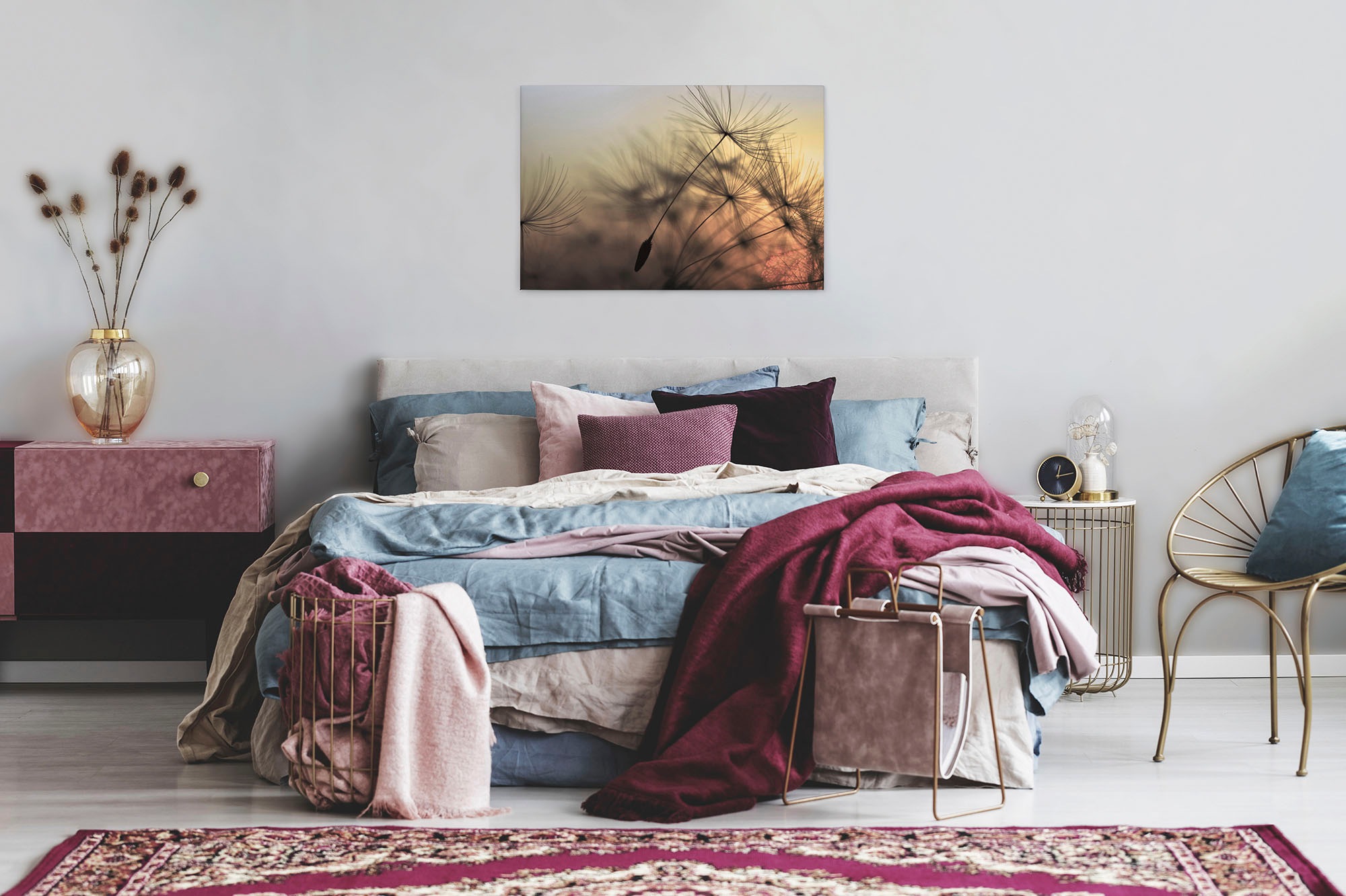 A.S. Création Leinwandbild »Flying Dandelion«, Keilrahmenbild