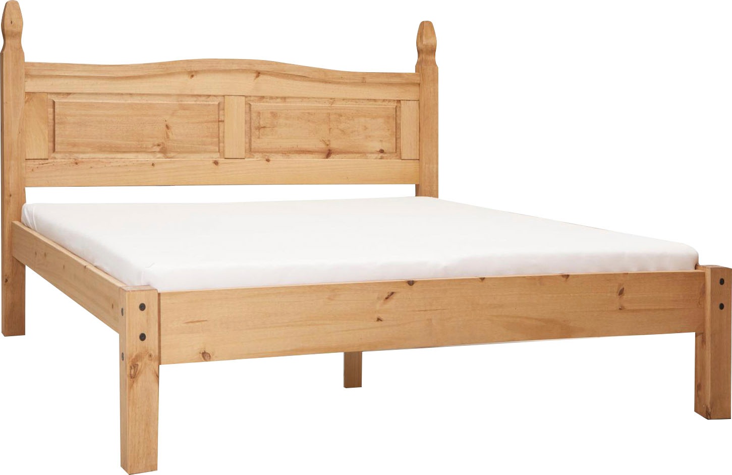 Bettgestell MÖBILIA, gelb (honig, honig, honig), B:192cm H:110cm L:216cm