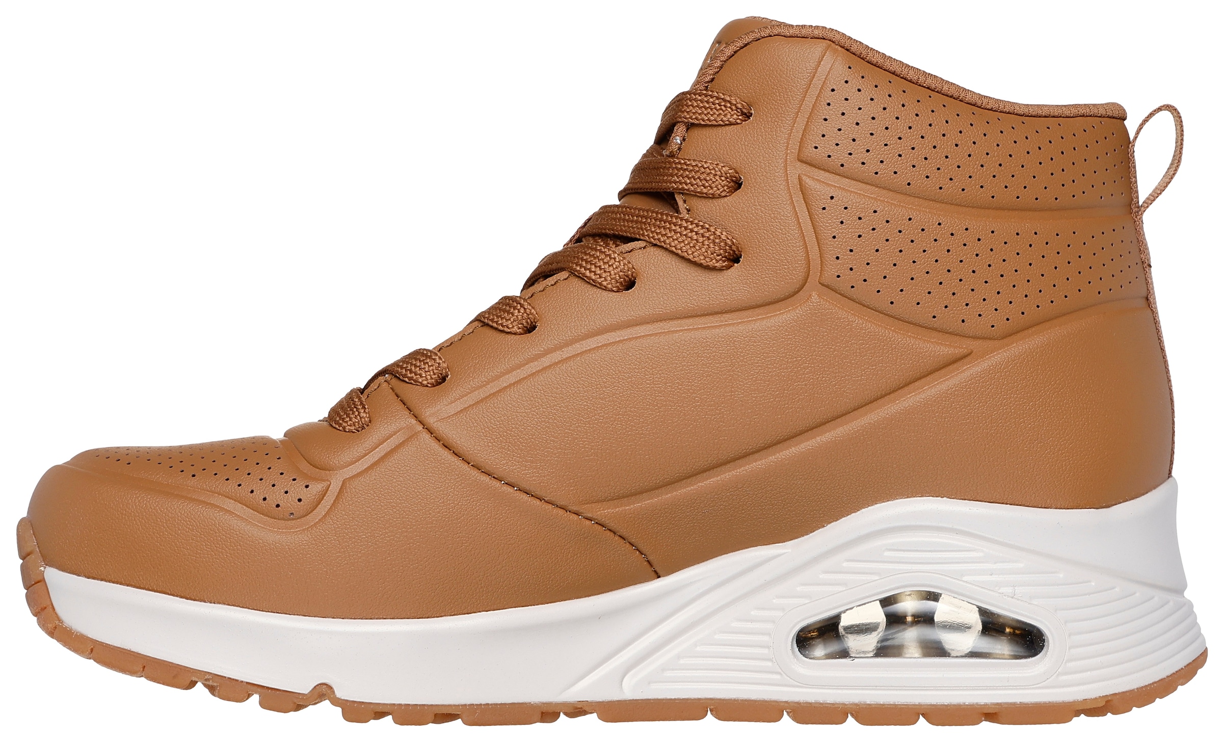 Skechers Sneaker »UNO«, Keilsneaker, High Top Sneaker, Schnürboots mit Luftkissen Keilabsatz