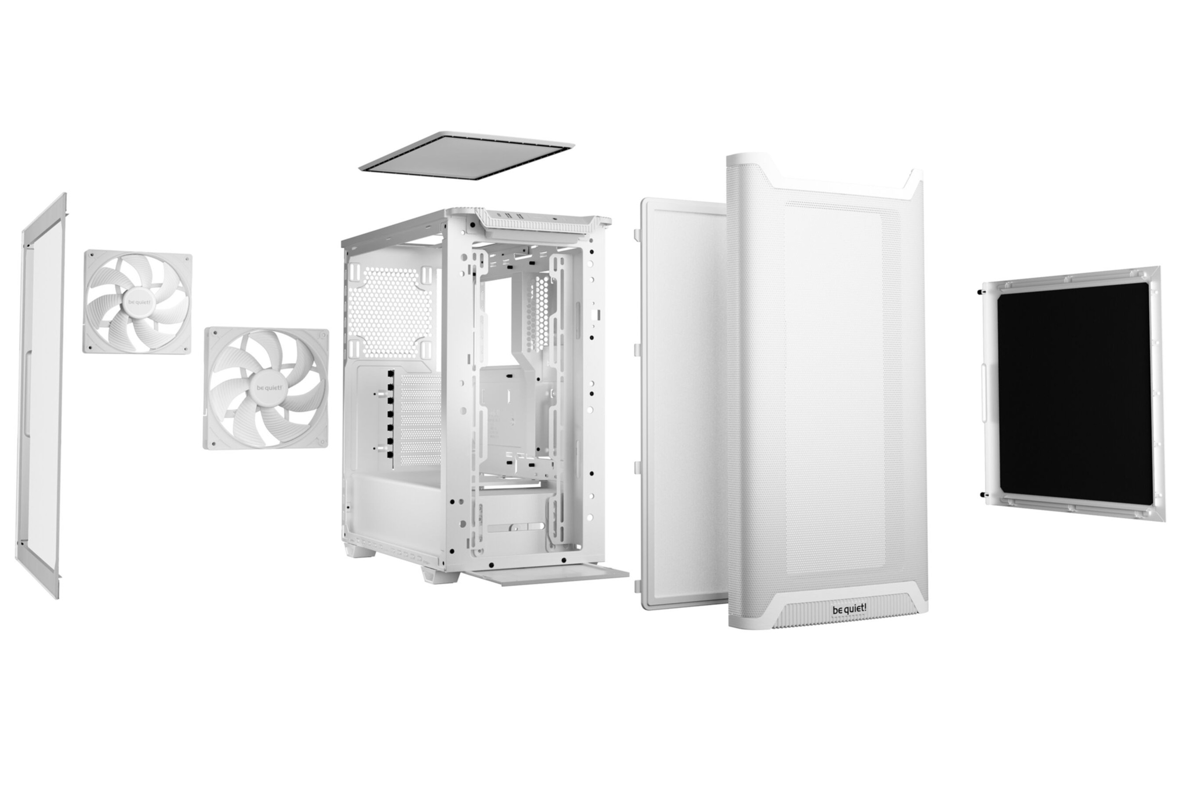 be quiet! PC-Gehäuse »PURE BASE 501 Airflow Window White«