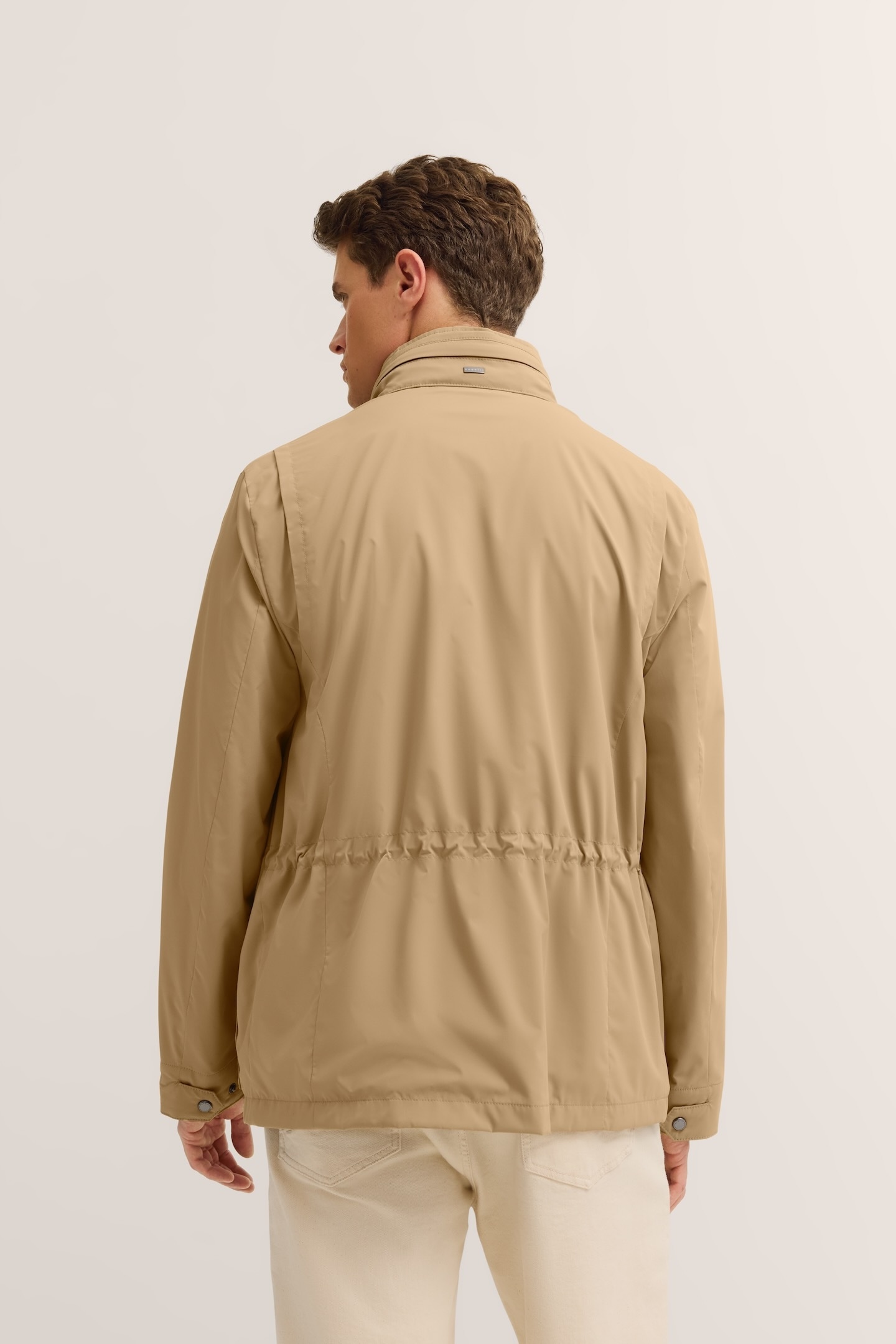 bugatti Fieldjacket »Regular Fit«, mit Kapuze, mit Stretch, Kapuze & Stehkragen