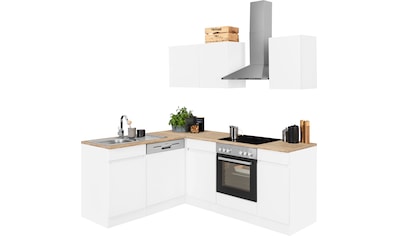 RESPEKTA Küchenzeile »Safado aus der Serie Marleen«, Breite 310 cm, mit Soft -Close auf Rechnung kaufen | Küchenzeilen mit Geräten