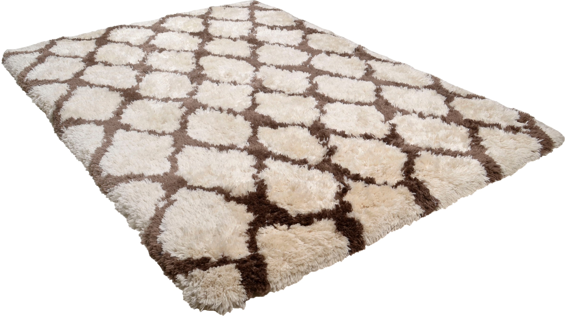 TOM TAILOR HOME Hochflor-Teppich »Flocatic Pattern« rechteckig 65 mm Höhe R günstig online kaufen