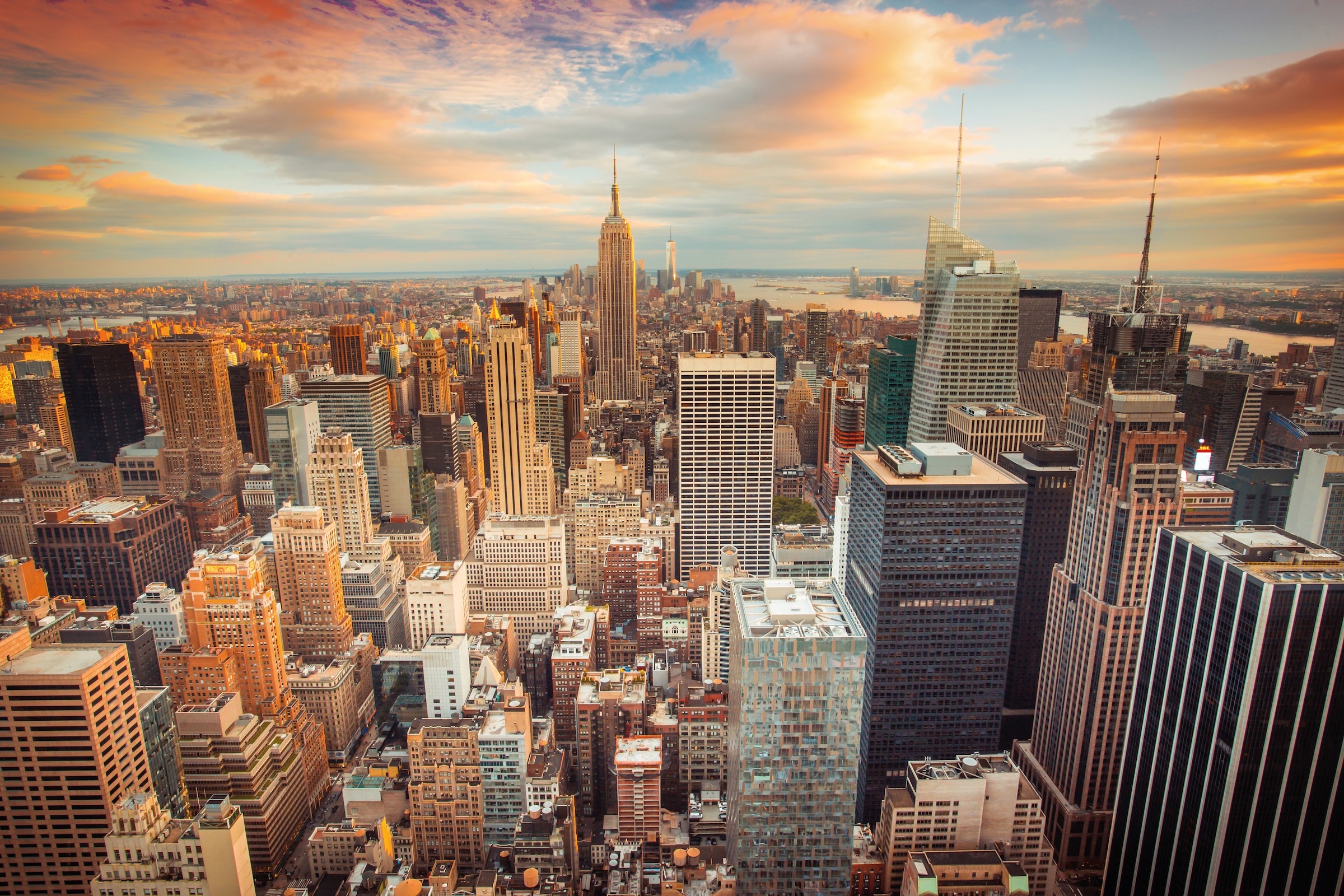 Papermoon Fototapete »Manhattan Midtown« glatt günstig online kaufen