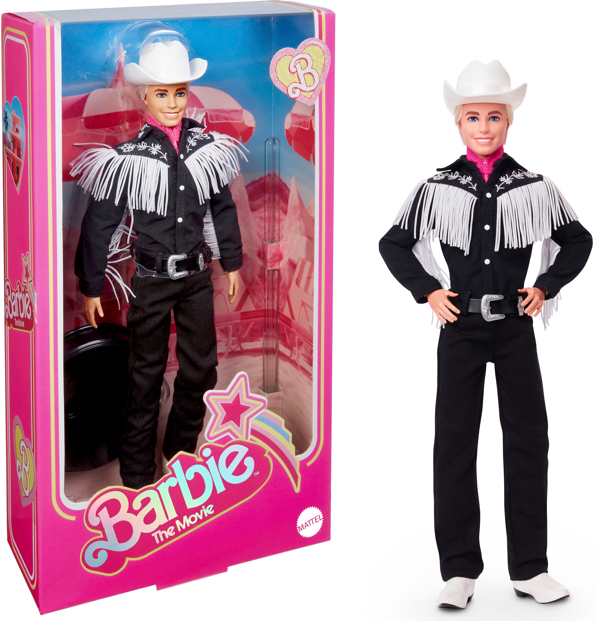 Barbie Anziehpuppe »Barbie Signature The Movie, Ken im Cowboyoutfit«